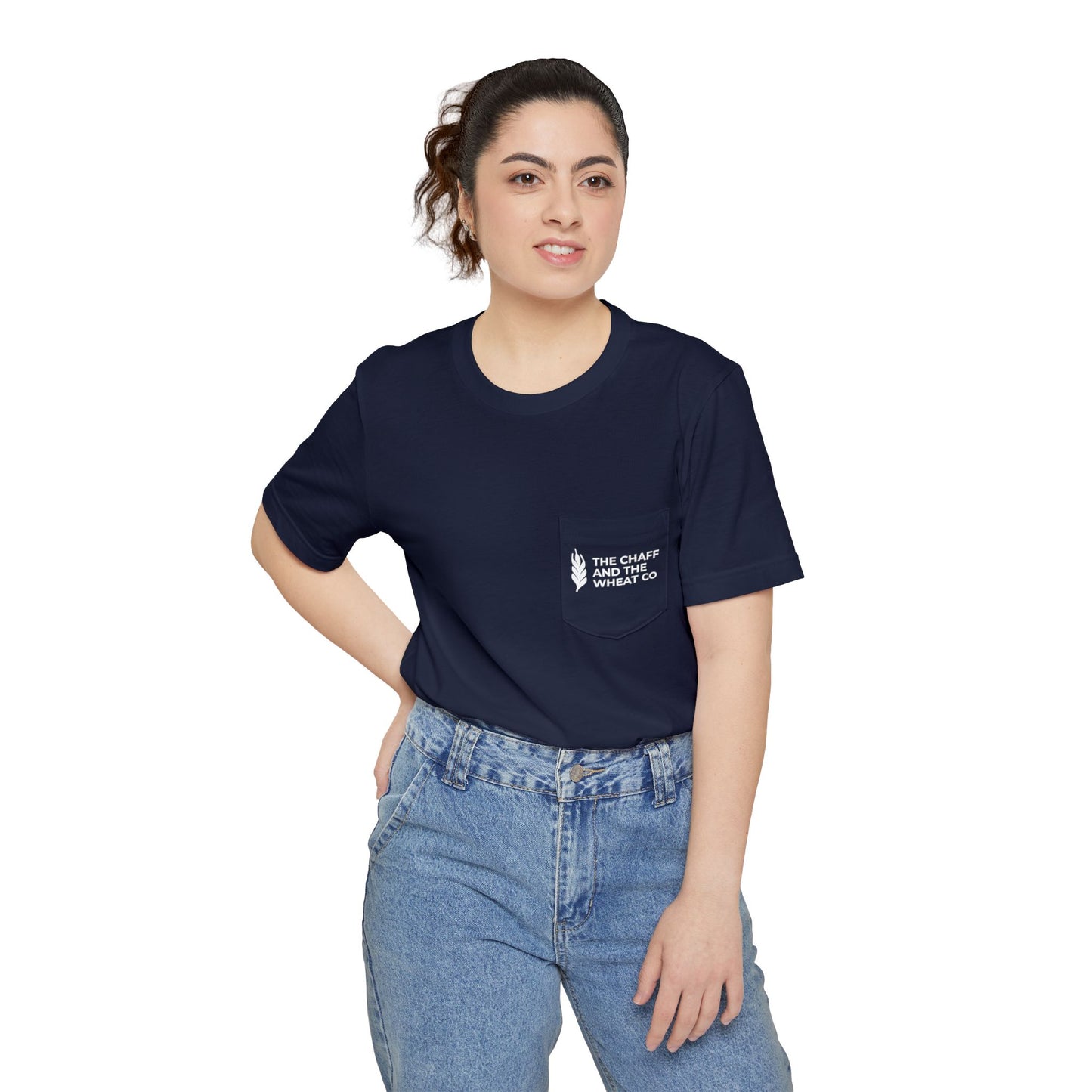 The Gospel - Adult Unisex Pocket Tee - Back Text, Light-Lettered Edition - (5 Colors)