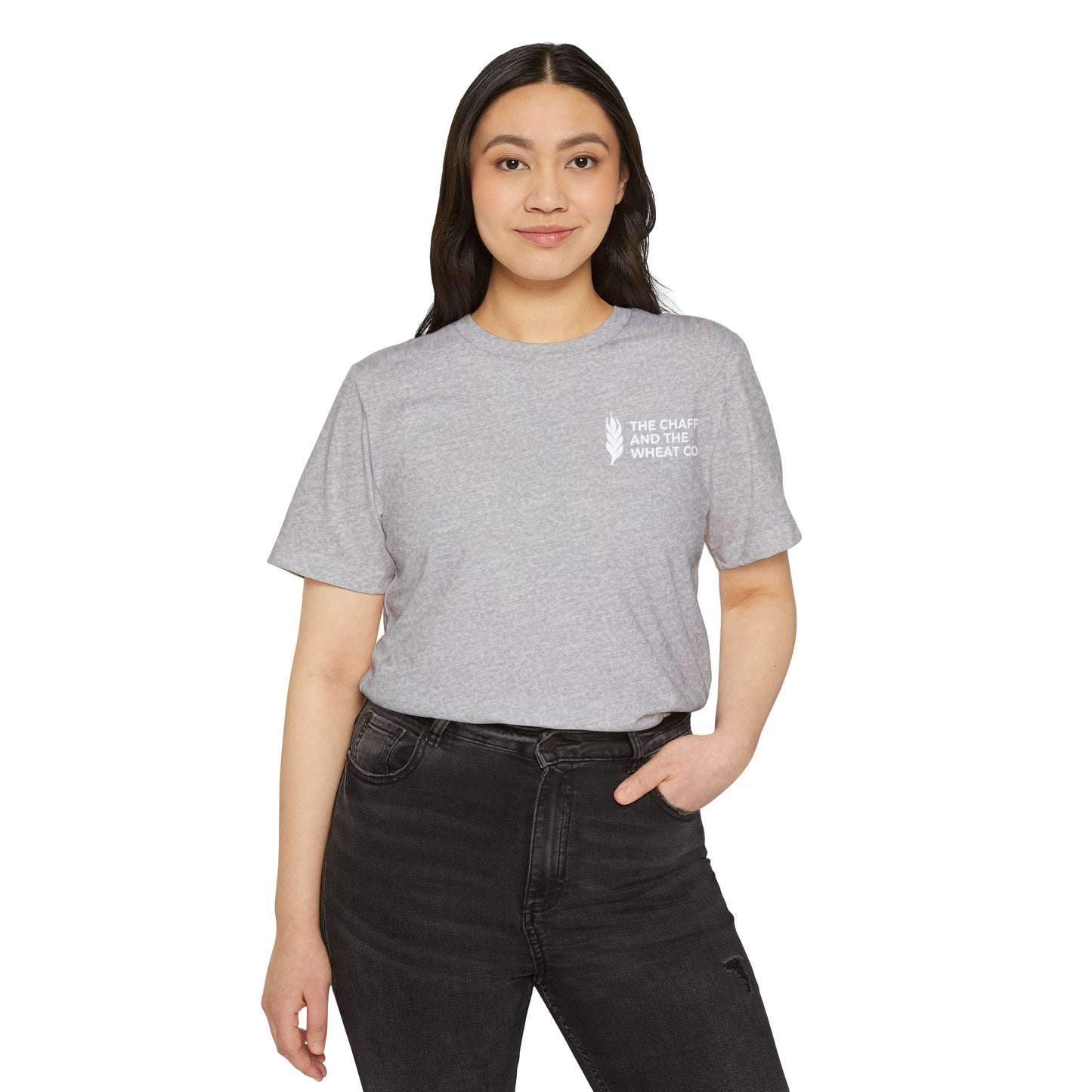 The Gospel - Adult Unisex Premium Organic Tee - Back Text, Light-Lettered Edition - (7 Colors)
