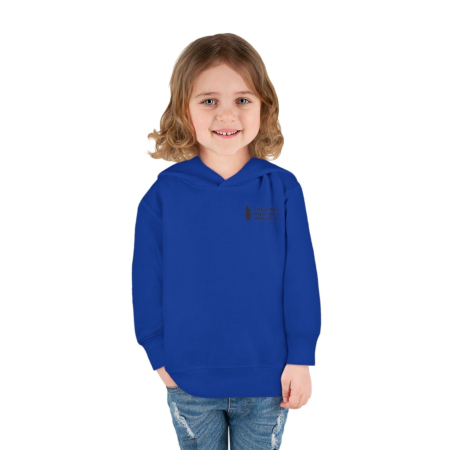 The Gospel - Toddler Pullover Hoodie - Back Text, Dark Lettered Edition - (13 Colors)