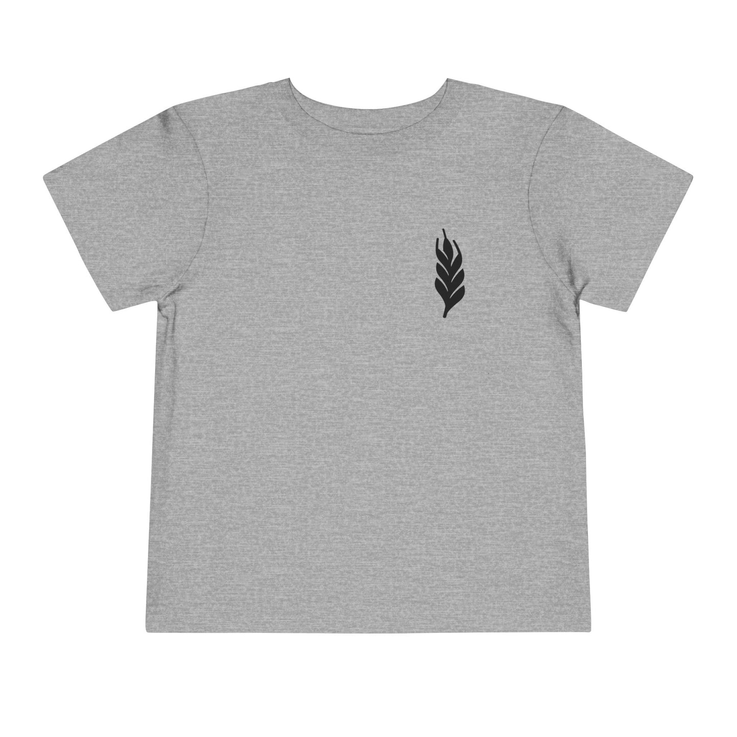 The Gospel - Toddler Short Sleeve Tee - Back Text, Dark-Lettered Edition - (16 Colors)