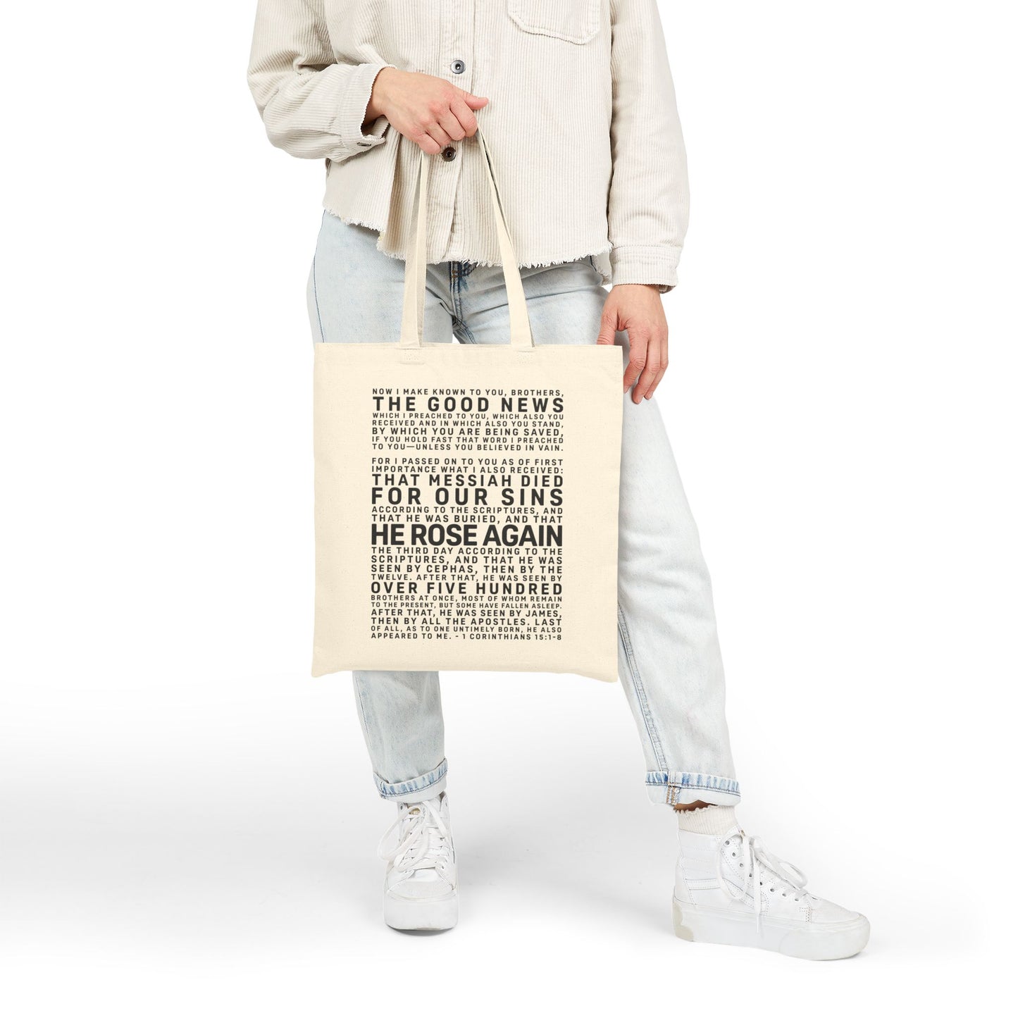 The Gospel - Canvas Tote Bag - (2 Colors)