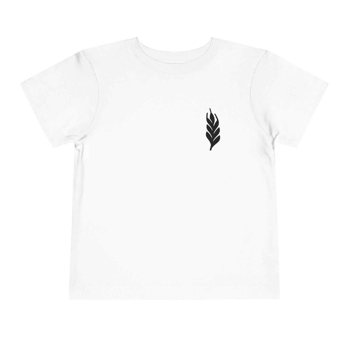 The Gospel - Toddler Short Sleeve Tee - Back Text, Dark-Lettered Edition - (16 Colors)