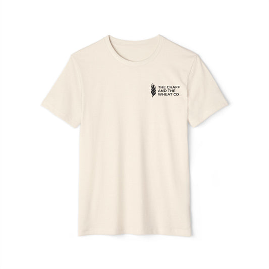 The Gospel - Adult Unisex Premium Organic Tee - Back Text, Dark-Lettered Edition - (7 Colors)