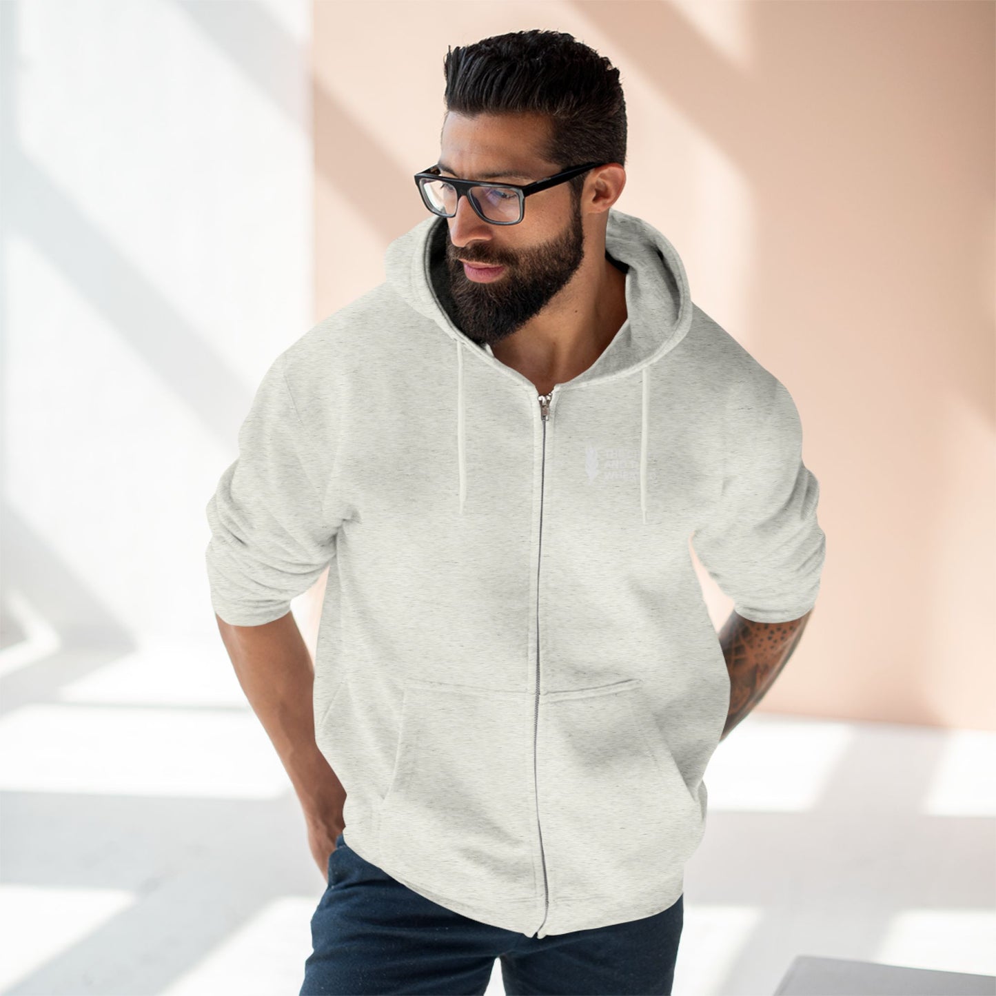 The Gospel - Adult Unisex Zip Hoodie - Light Lettered Edition - (8 Colors)
