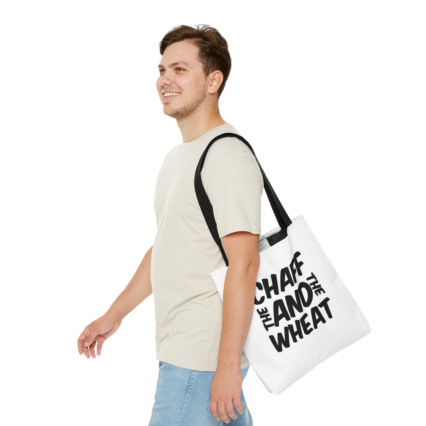 'I declare to you the gospel' - White - (3 Size Options) - Tote Bag