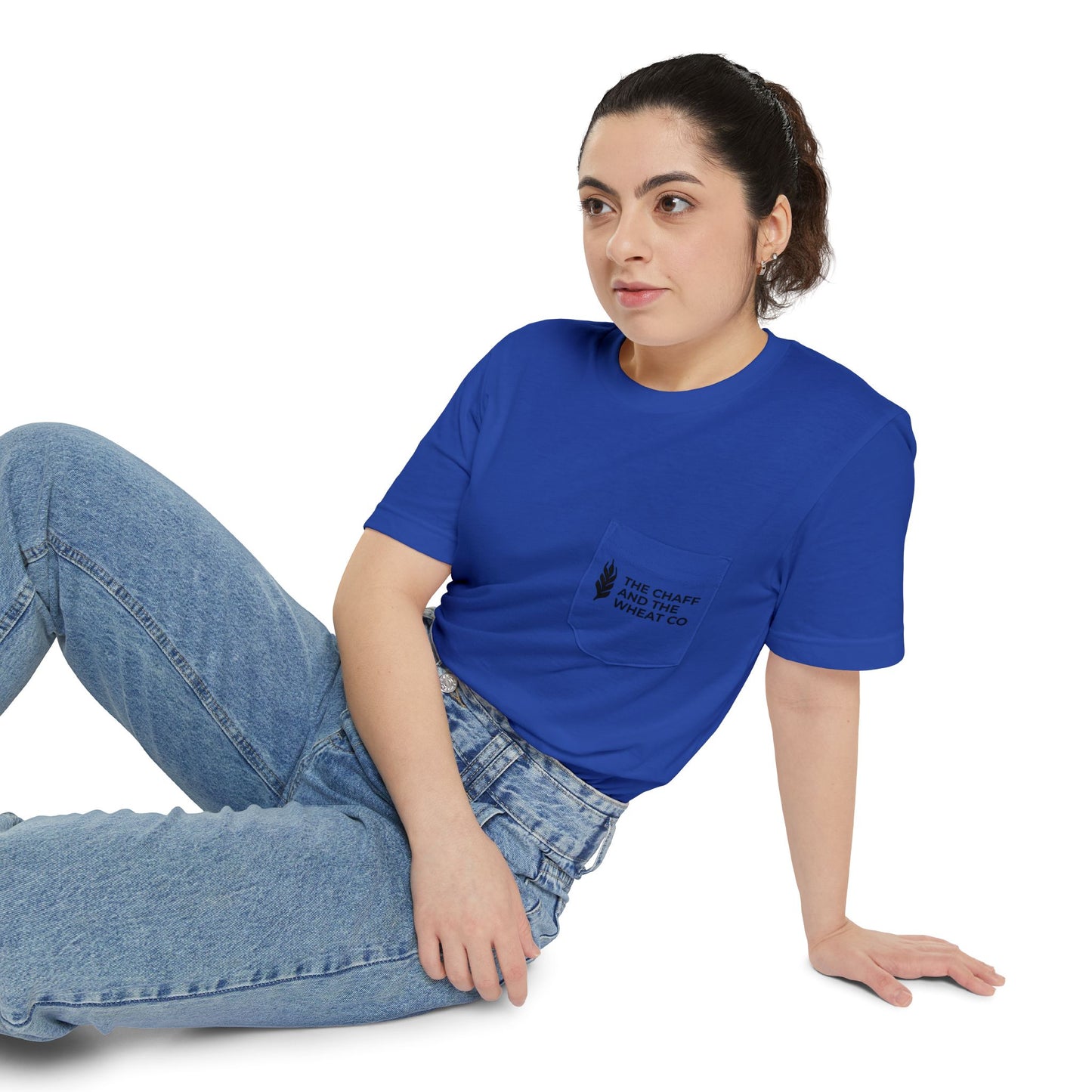 The Gospel - Adult Unisex Pocket Tee - Back Text, Dark-Lettered Edition - (4 Colors)