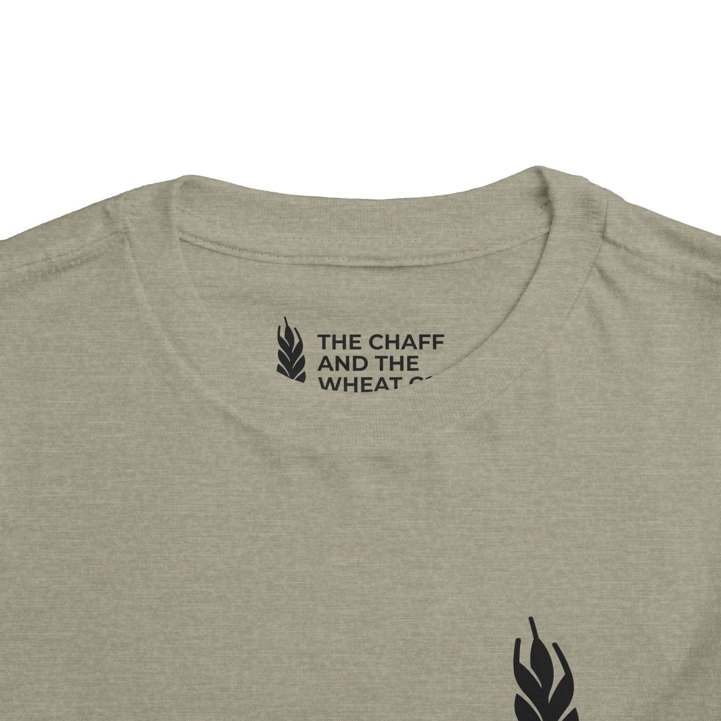 The Gospel - Toddler Short Sleeve Tee - Back Text, Dark-Lettered Edition - (16 Colors)