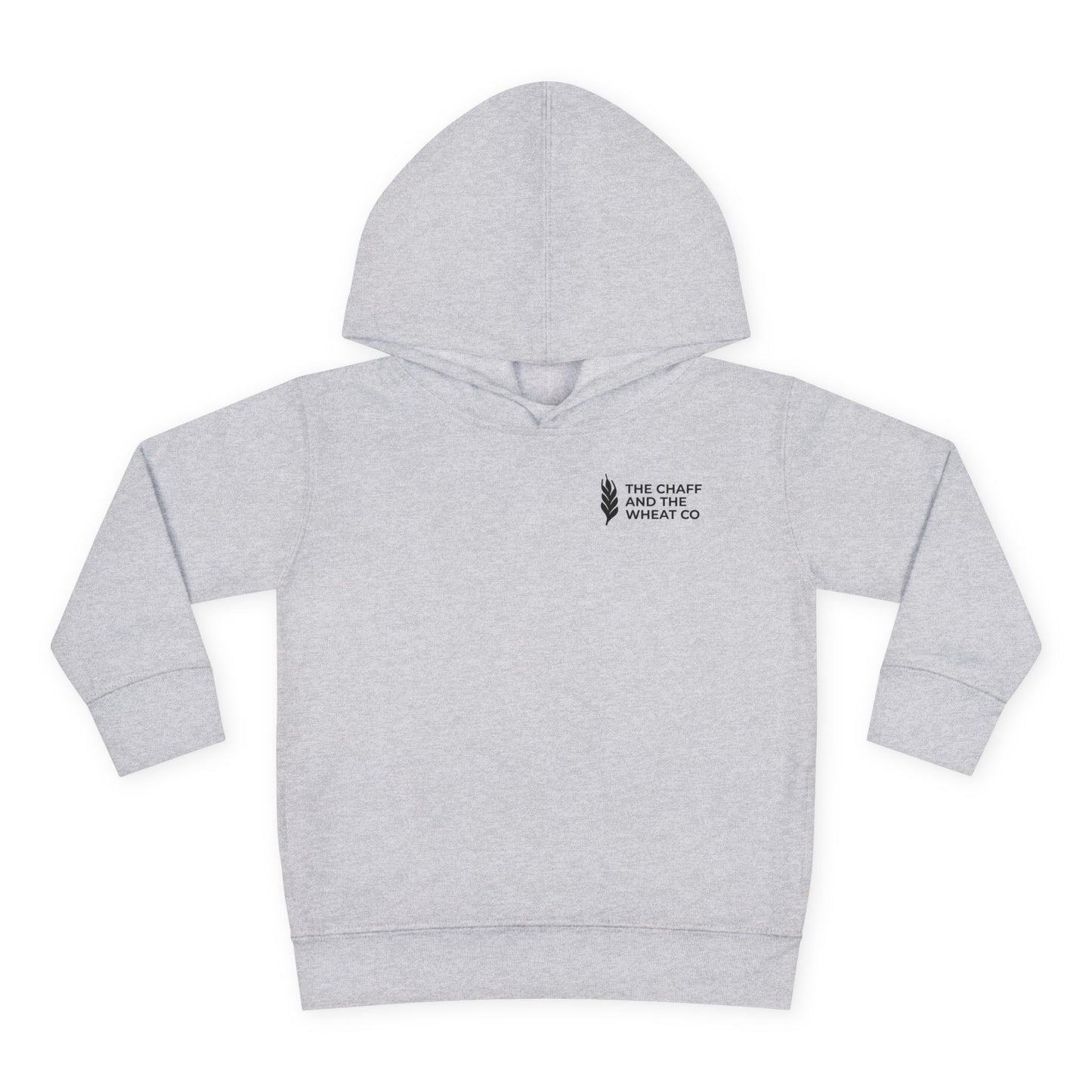 The Gospel - Toddler Pullover Hoodie - Back Text, Dark Lettered Edition - (13 Colors)
