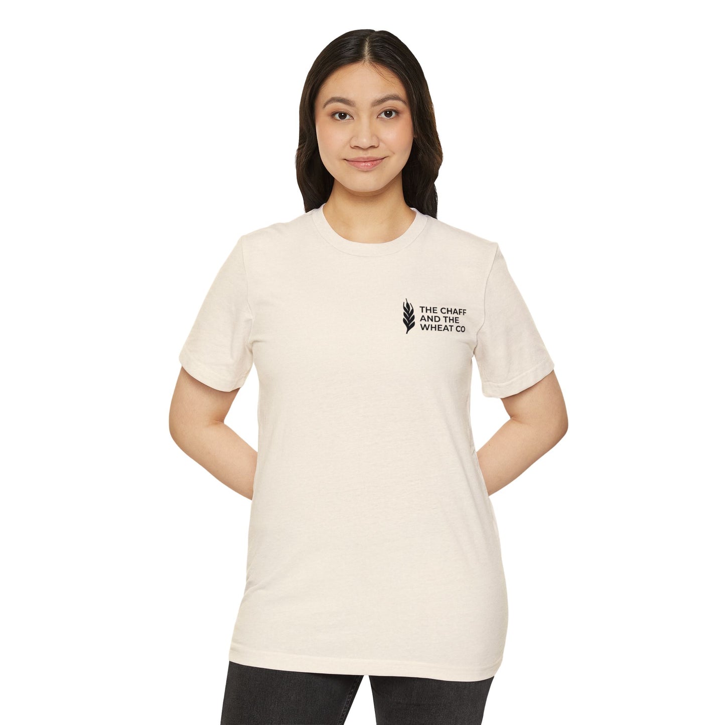 The Gospel - Adult Unisex Premium Organic Tee - Back Text, Dark-Lettered Edition - (7 Colors)