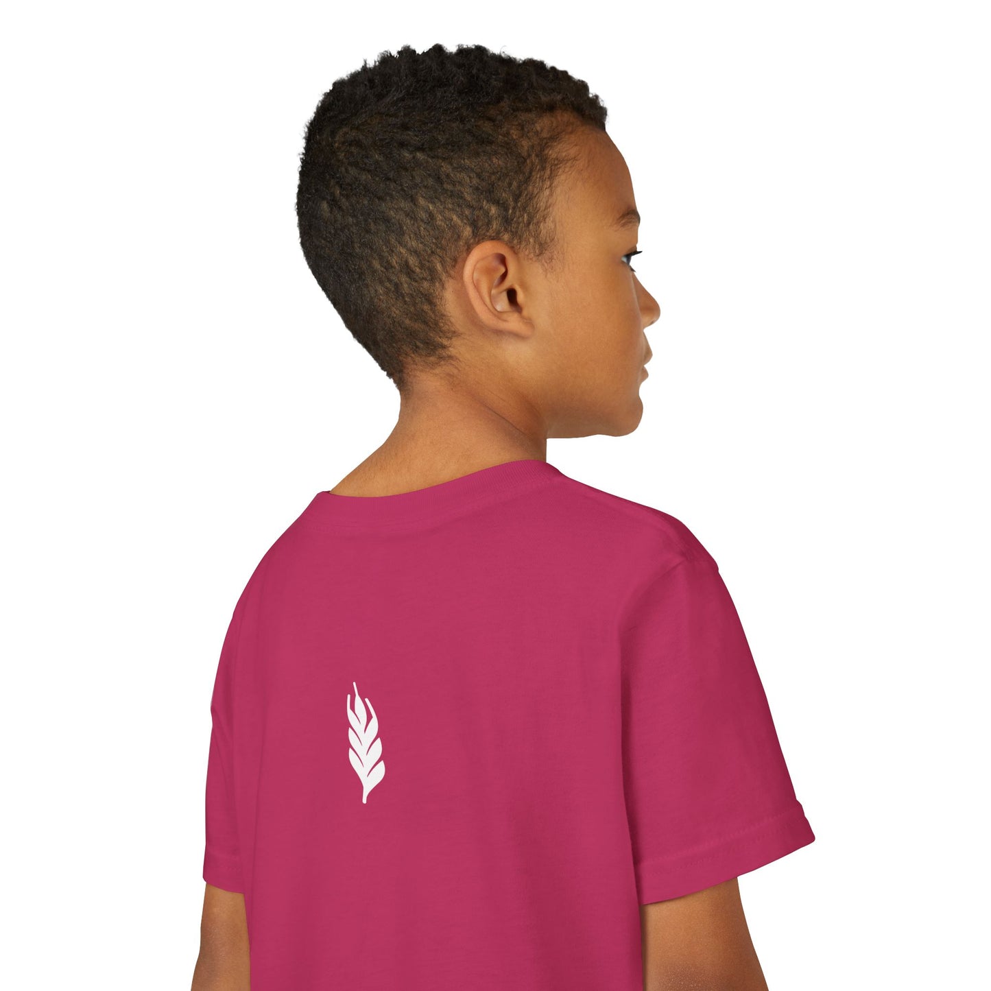 The Gospel - Youth Short Sleeve Tee - Back Text, Light-Lettered Edition - (22 Colors)