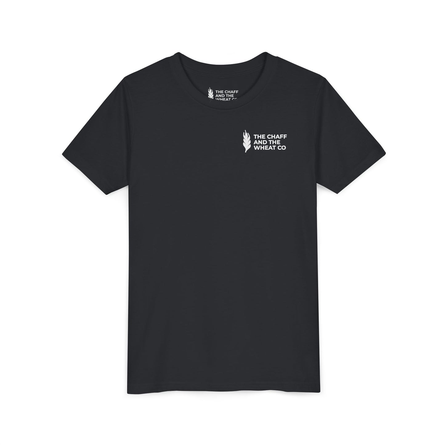 The Gospel - Youth Short Sleeve Tee - Back Text, Light-Lettered Edition - (22 Colors)