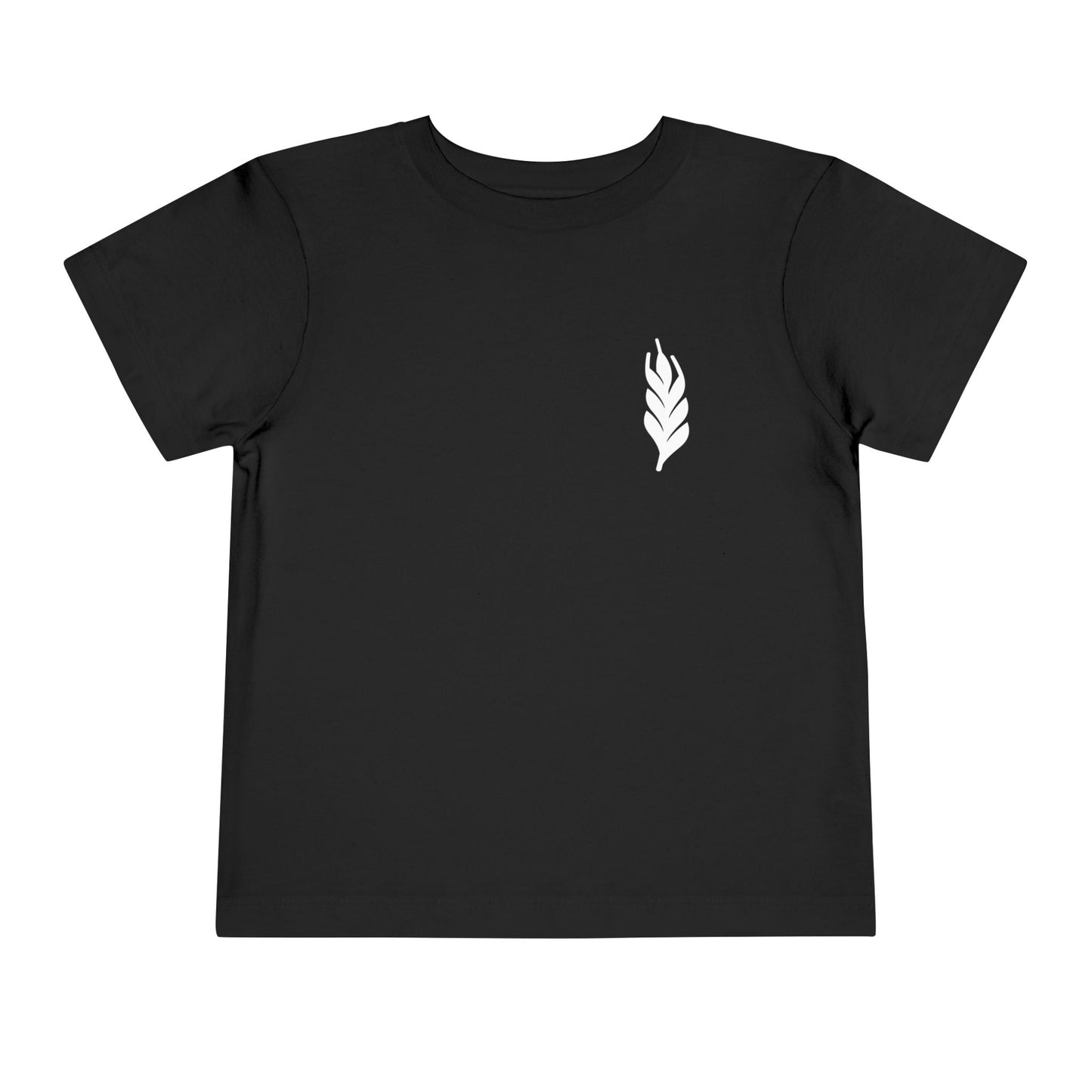 The Gospel - Toddler Short Sleeve Tee - Back Text, Light-Lettered Edition - (15 Colors)