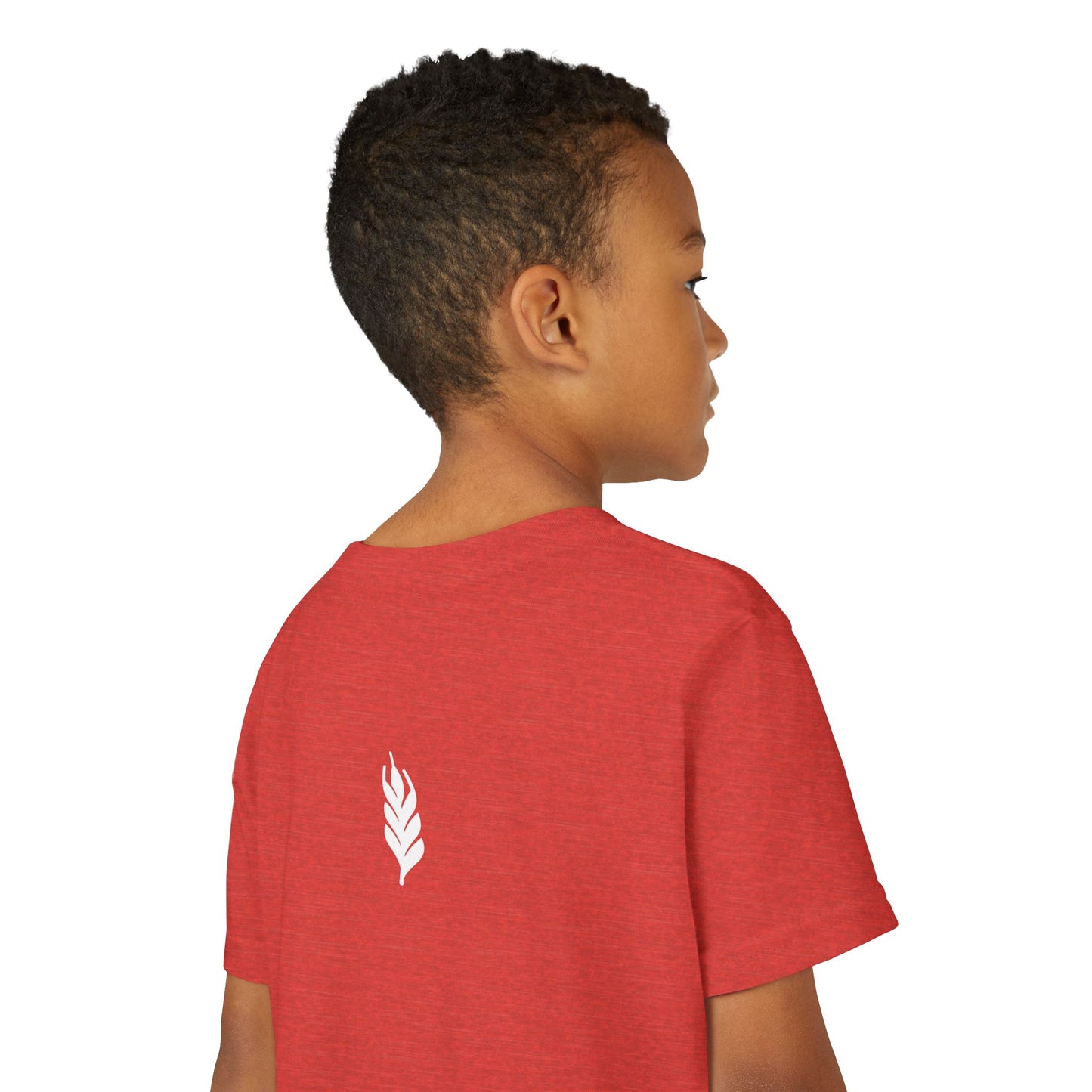 The Gospel - Youth Short Sleeve Tee - Back Text, Light-Lettered Edition - (22 Colors)