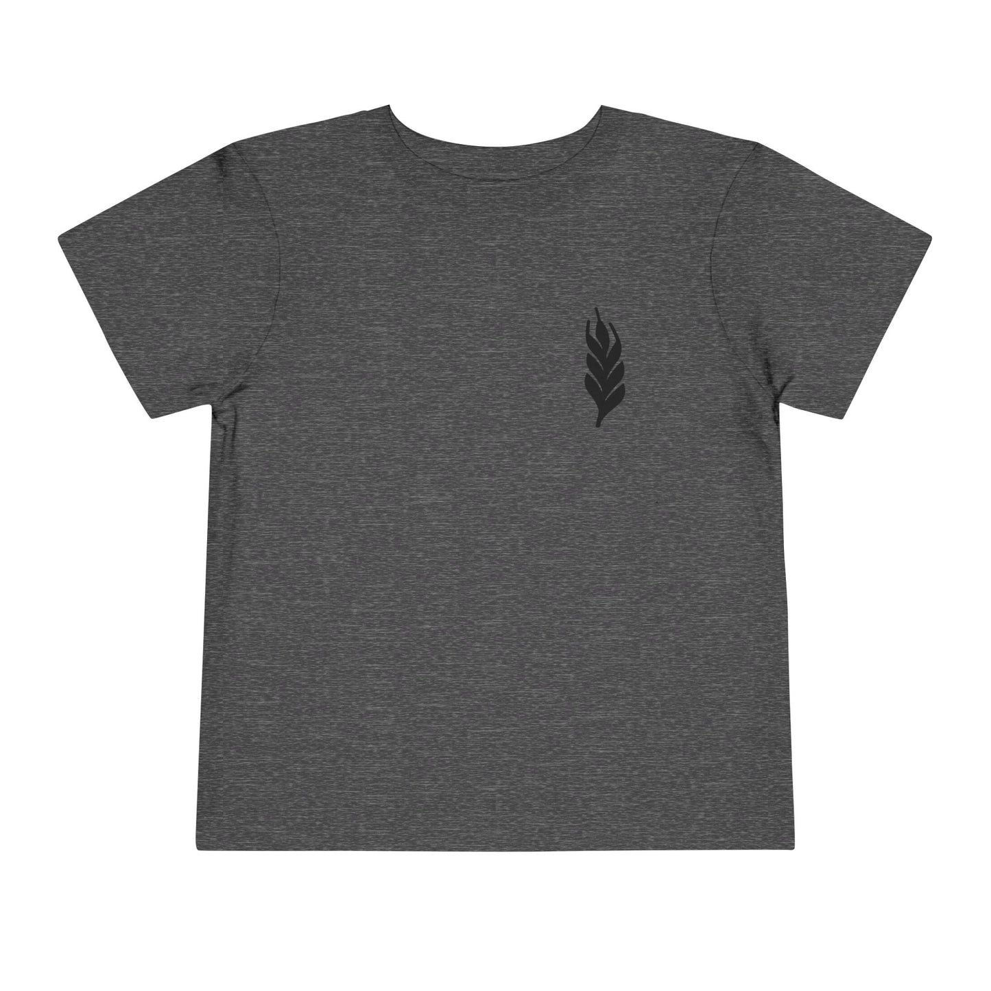 The Gospel - Toddler Short Sleeve Tee - Back Text, Dark-Lettered Edition - (16 Colors)