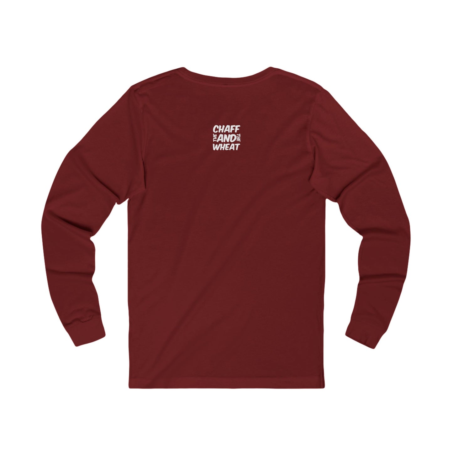 'I declare to you the gospel' - Front Text, Light Lettered Edition - (11 Color Options) - Adult Unisex Jersey Long Sleeve Tee