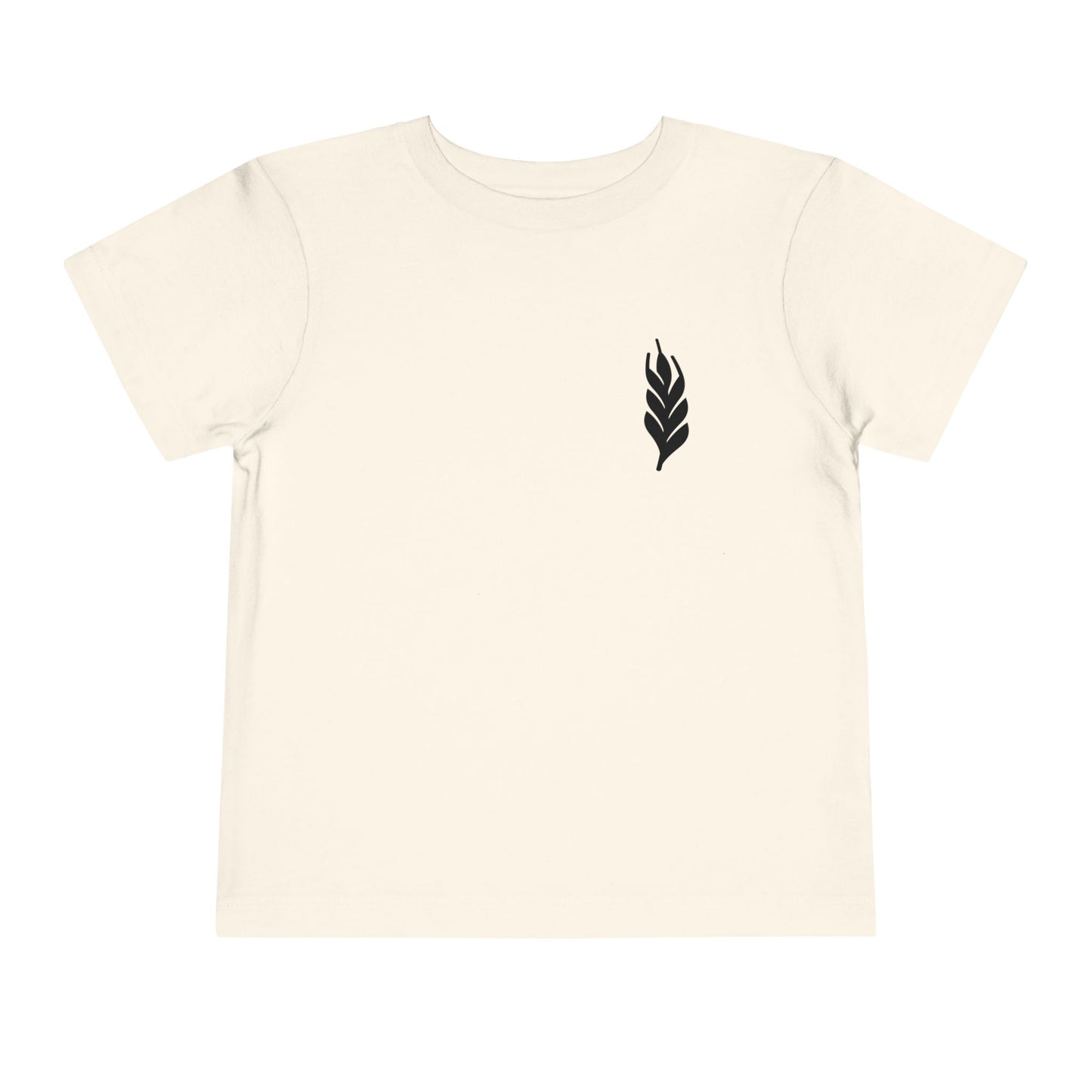 The Gospel - Toddler Short Sleeve Tee - Back Text, Dark-Lettered Edition - (16 Colors)