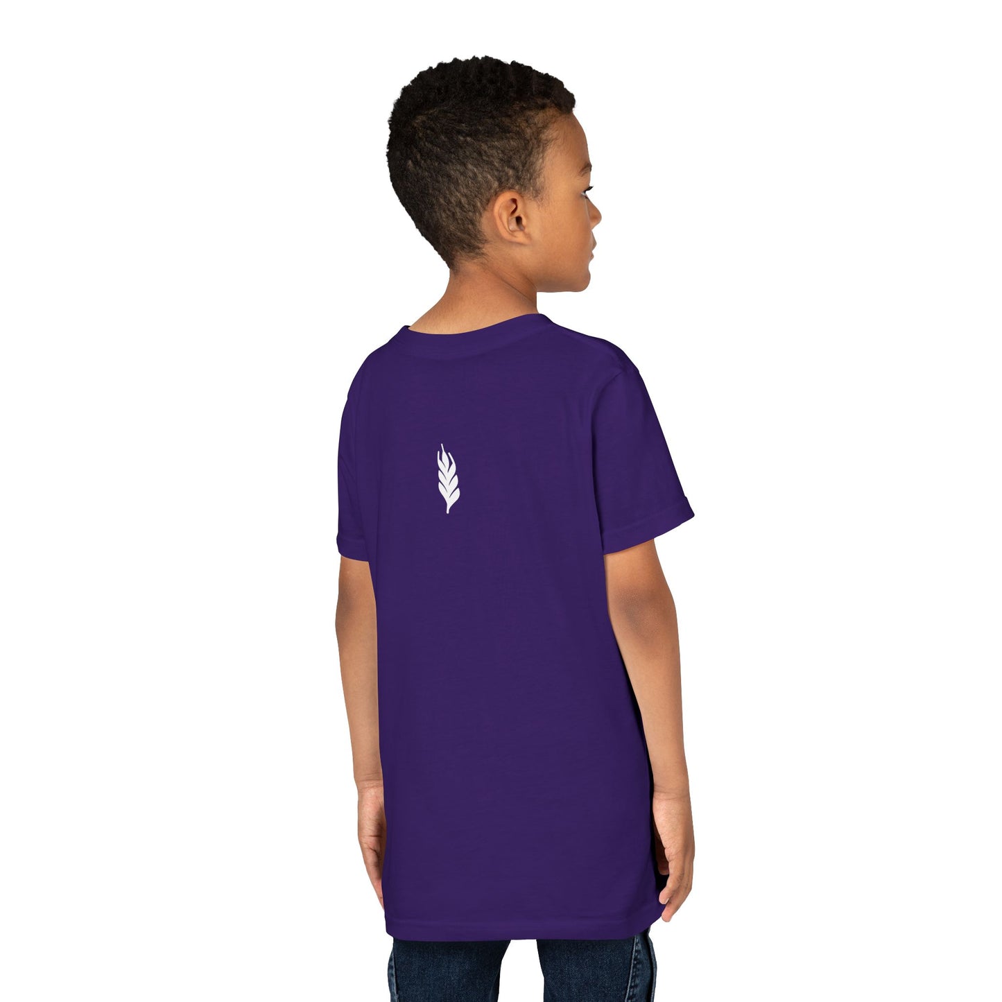 The Gospel - Youth Short Sleeve Tee - Back Text, Light-Lettered Edition - (22 Colors)