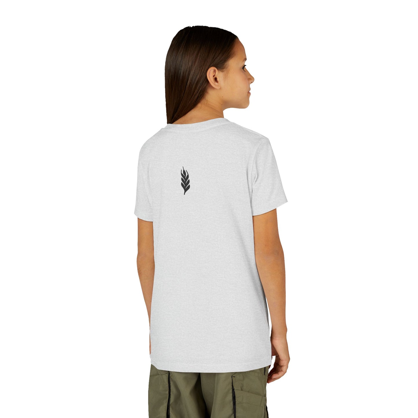 The Gospel - Youth Short Sleeve Tee - Front Text, Dark-Lettered Edition - (17 Colors)