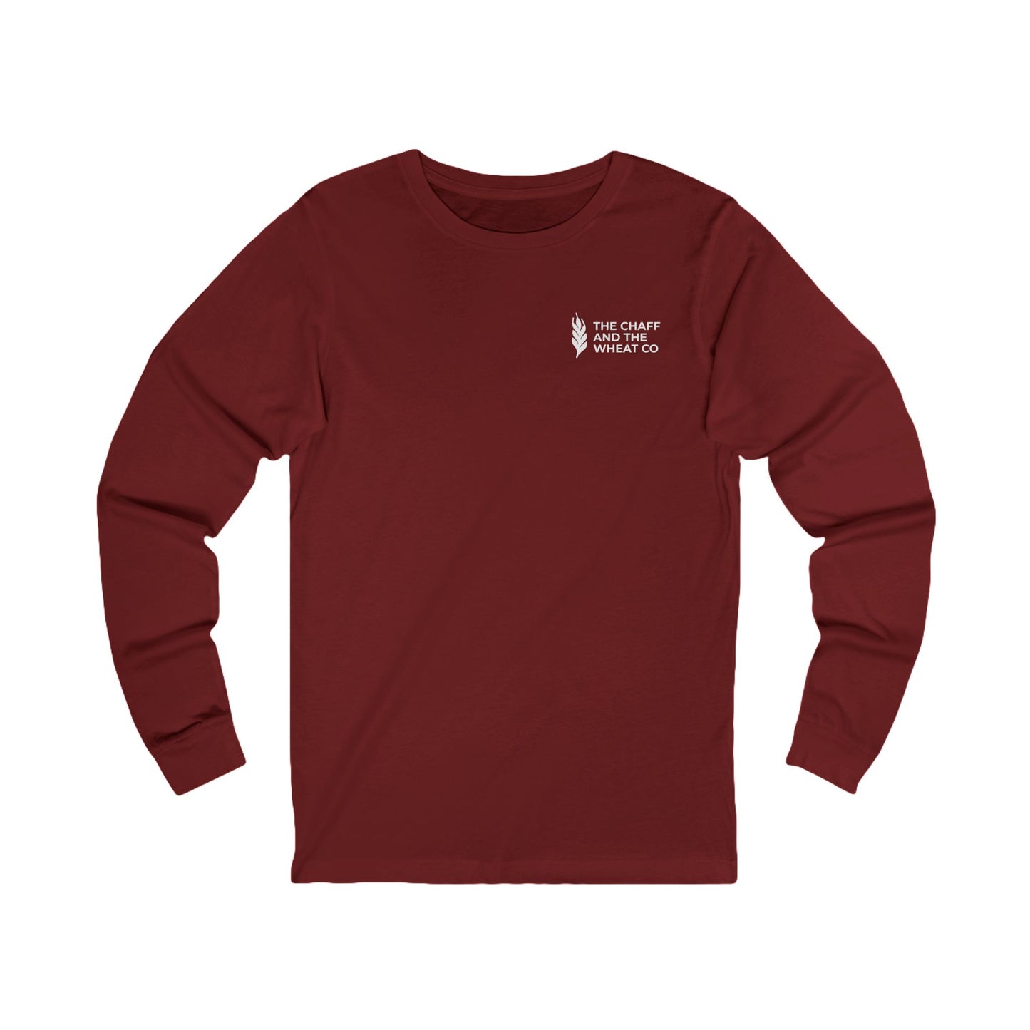 The Gospel - Adult Unisex Long Sleeve Tee - Back Text, Light Lettered Edition - (12 Colors)