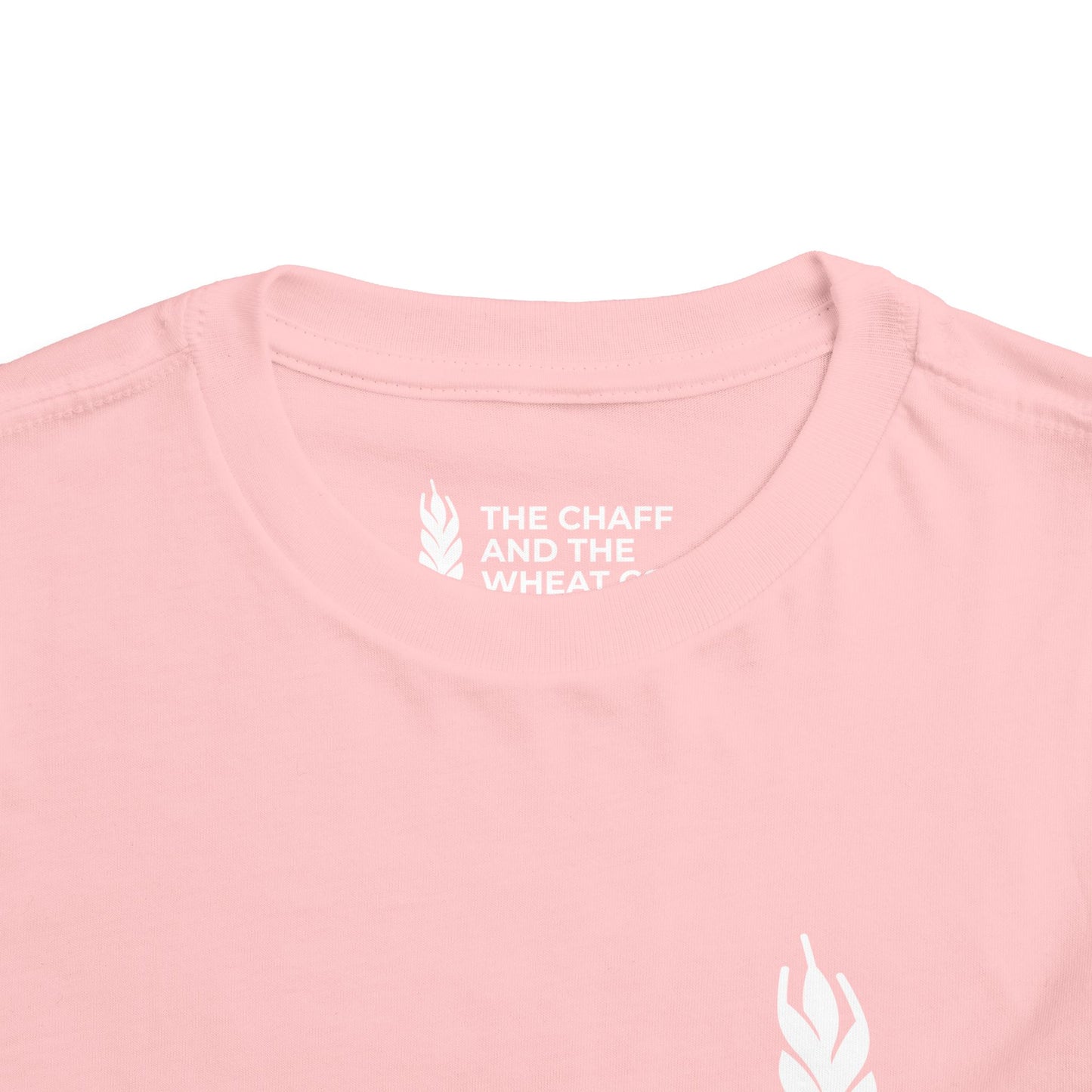 The Gospel - Toddler Short Sleeve Tee - Back Text, Light-Lettered Edition - (15 Colors)