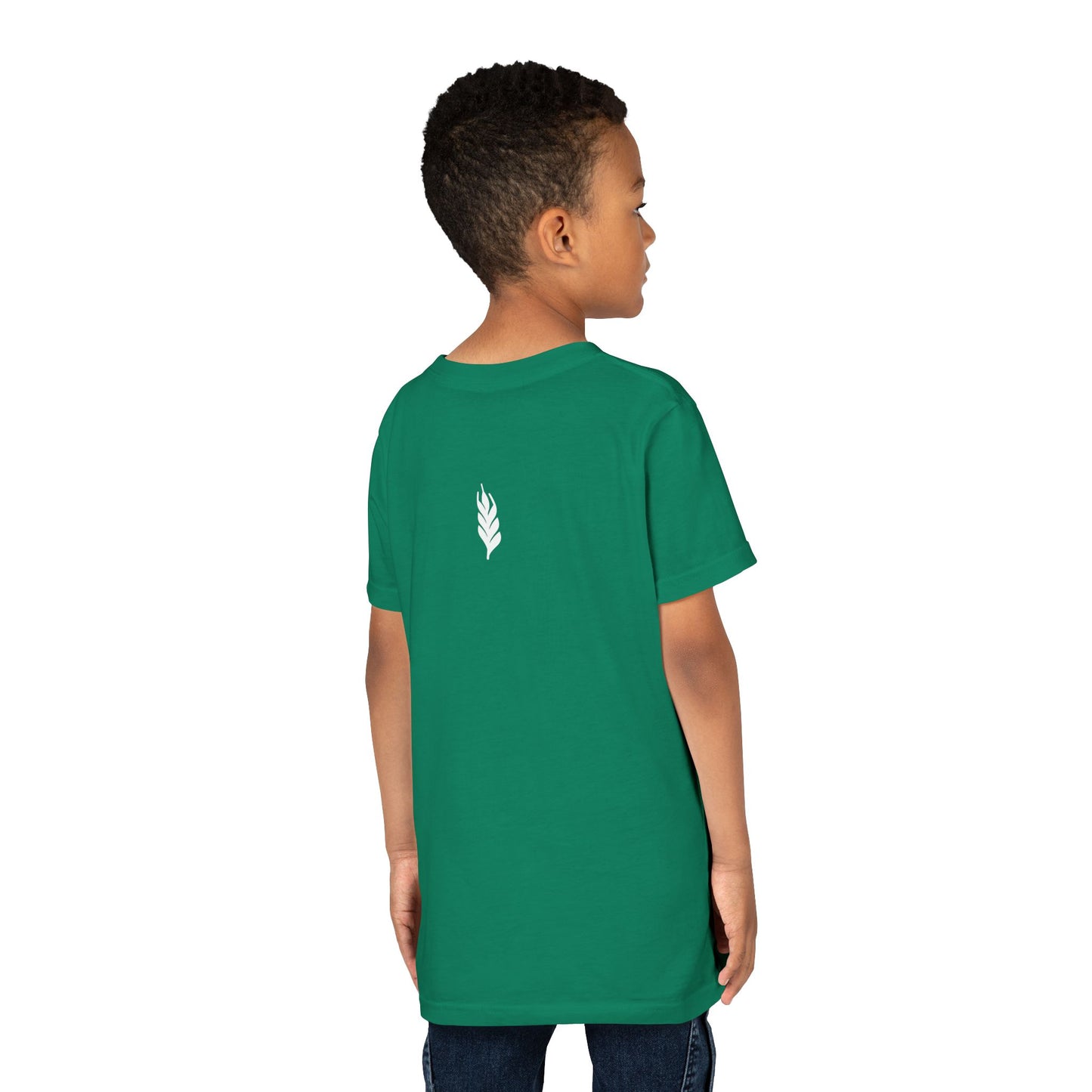 The Gospel - Youth Short Sleeve Tee - Back Text, Light-Lettered Edition - (22 Colors)