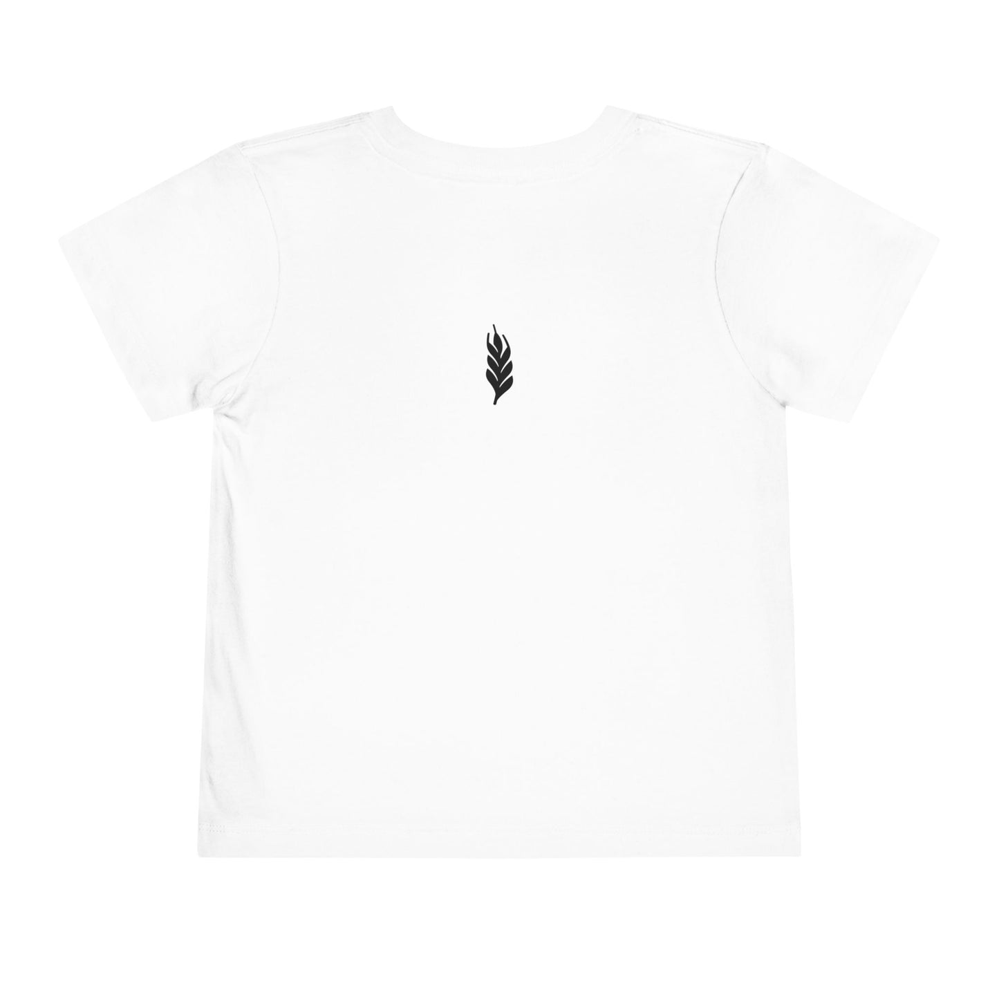 The Gospel - Toddler Short Sleeve Tee - Front Text, Dark-Lettered Edition - (16 Colors)