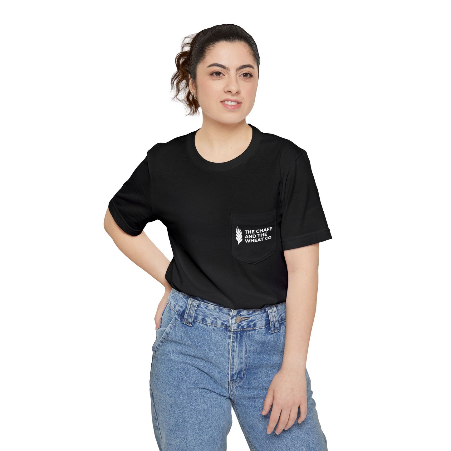 The Gospel - Adult Unisex Pocket Tee - Back Text, Light-Lettered Edition - (5 Colors)