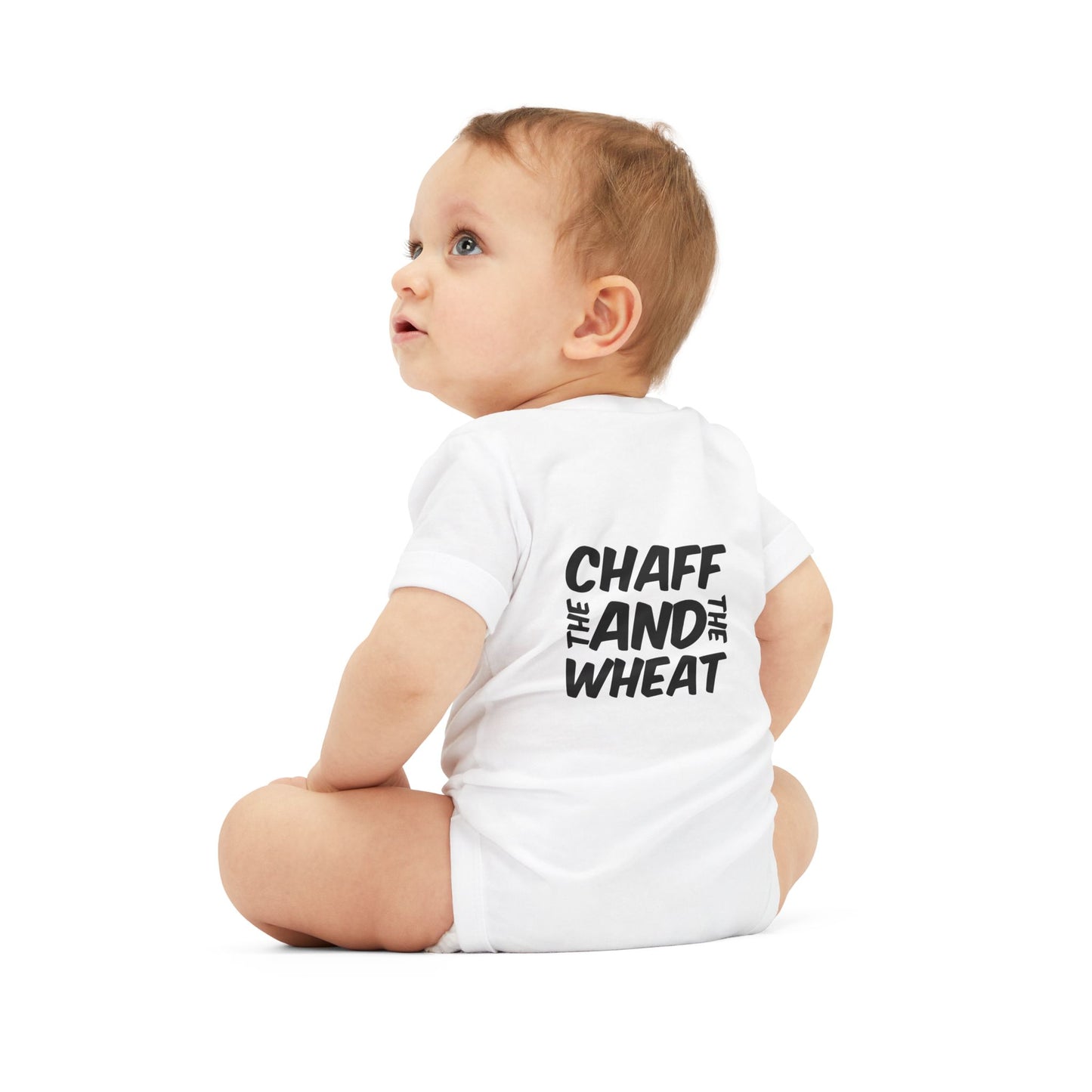 'I declare to you the gospel' - Front Text, Dark Lettered Edition - (7 Color Options) - Infant Jersey One Piece