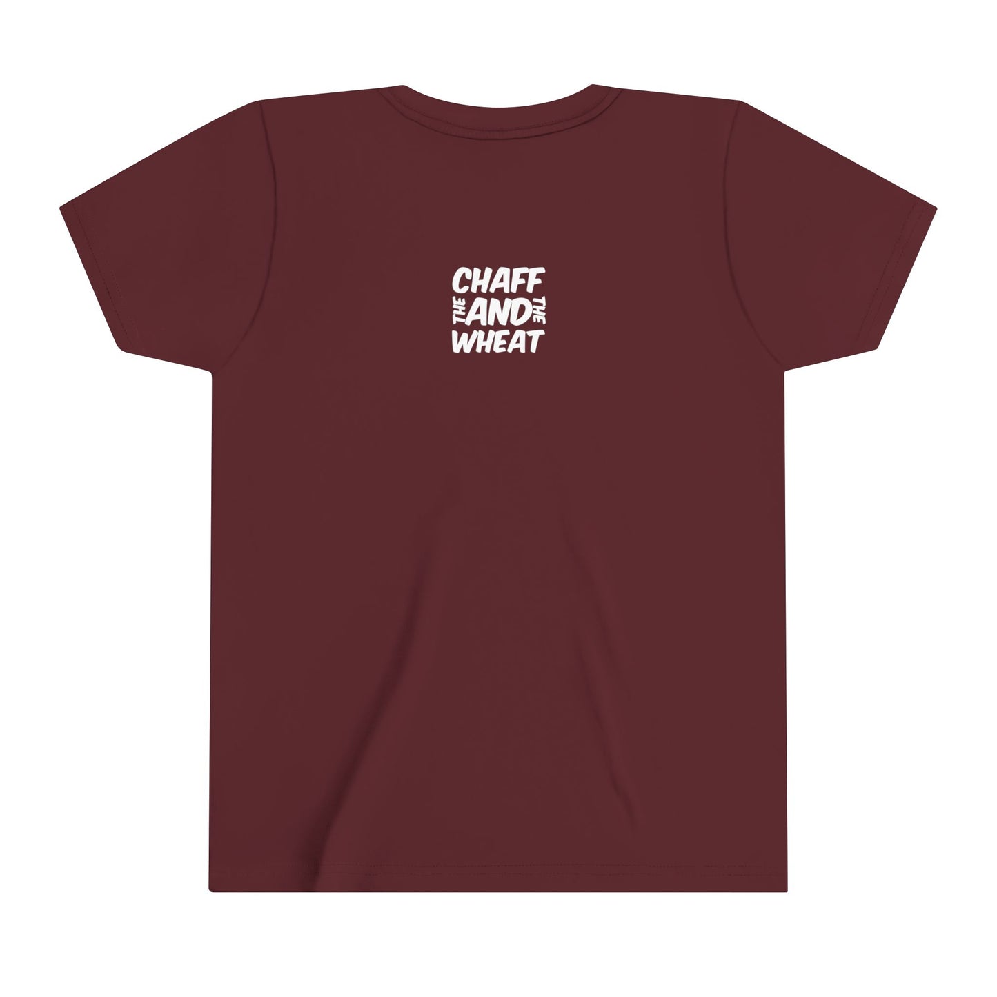 'I declare to you the gospel' - Front Text, Light-Lettered Edition - (22 Color Options) - Youth Short Sleeve Tee