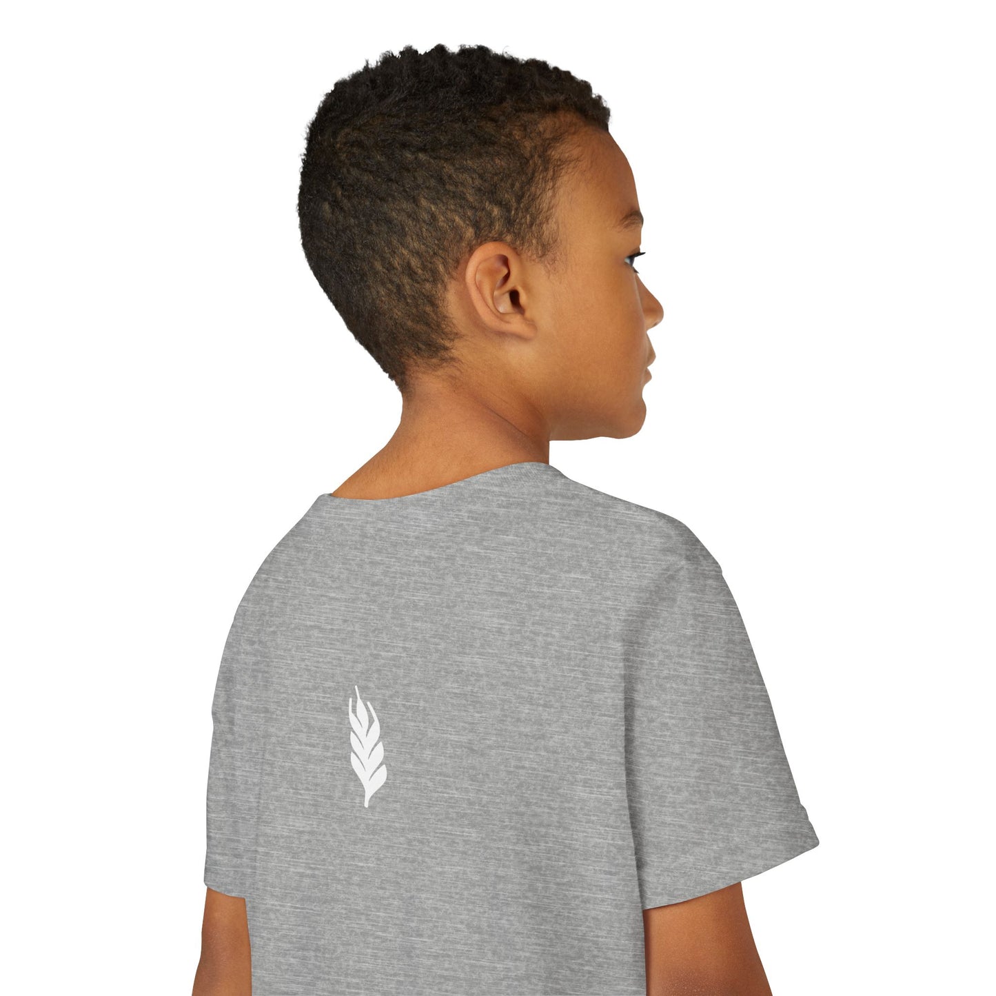 The Gospel - Youth Short Sleeve Tee - Back Text, Light-Lettered Edition - (22 Colors)