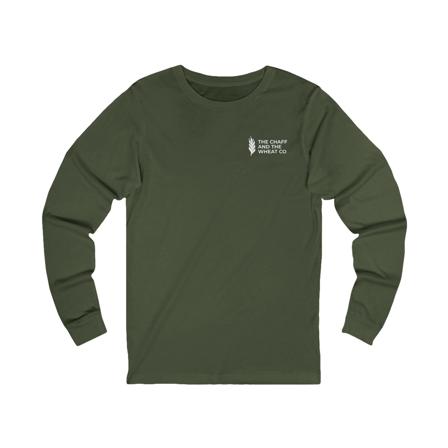The Gospel - Adult Unisex Long Sleeve Tee - Back Text, Light Lettered Edition - (12 Colors)
