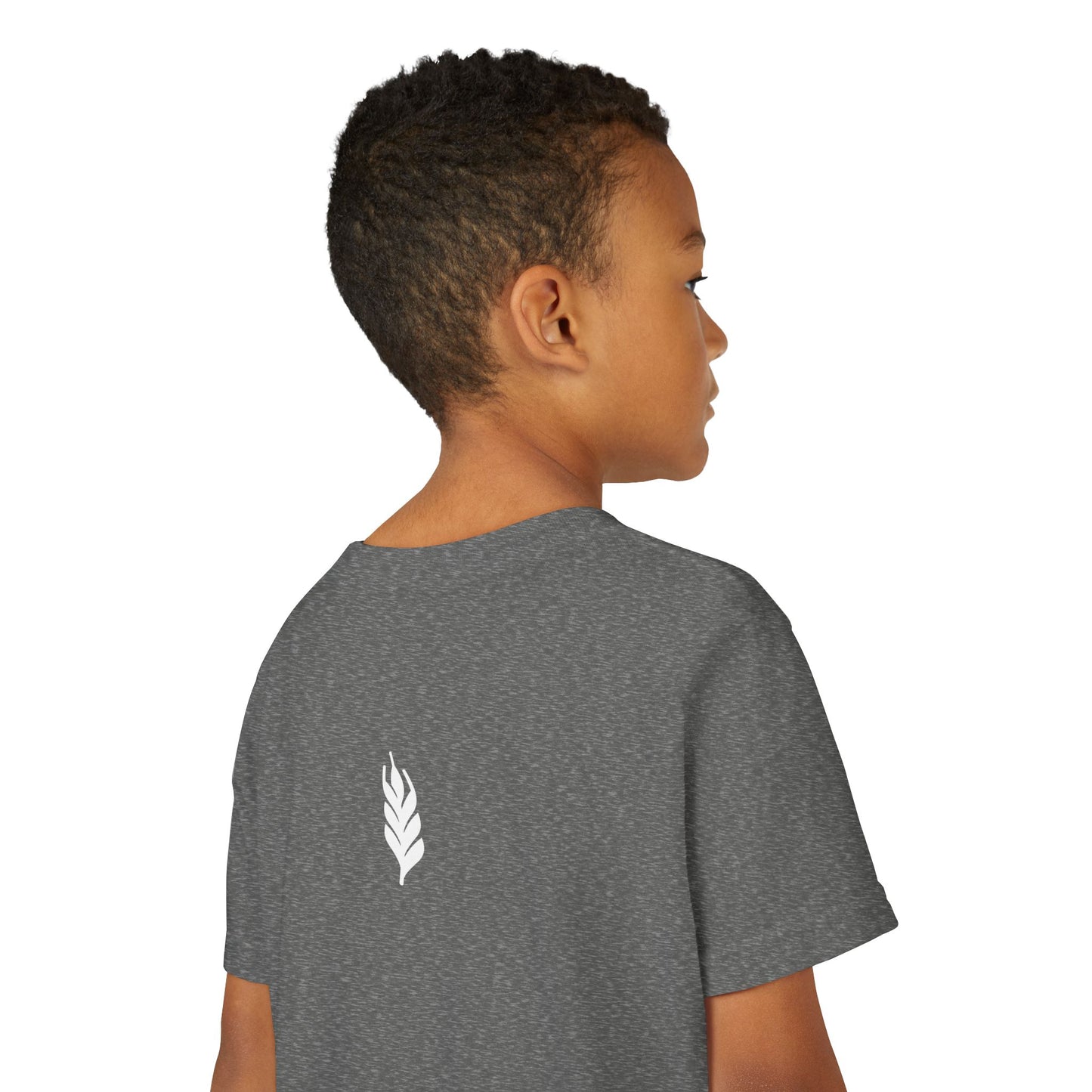 The Gospel - Youth Short Sleeve Tee - Back Text, Light-Lettered Edition - (22 Colors)