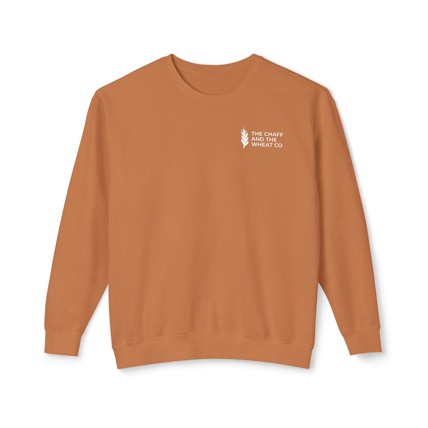 The Gospel - Adult Unisex Crewneck Sweatshirt - Back Text, Light Lettered Edition - (11 Colors)