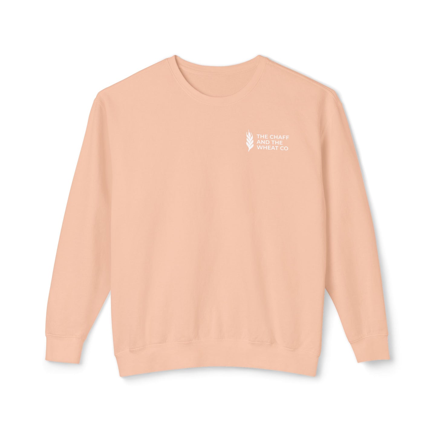 The Gospel - Adult Unisex Crewneck Sweatshirt - Back Text, Light Lettered Edition - (11 Colors)