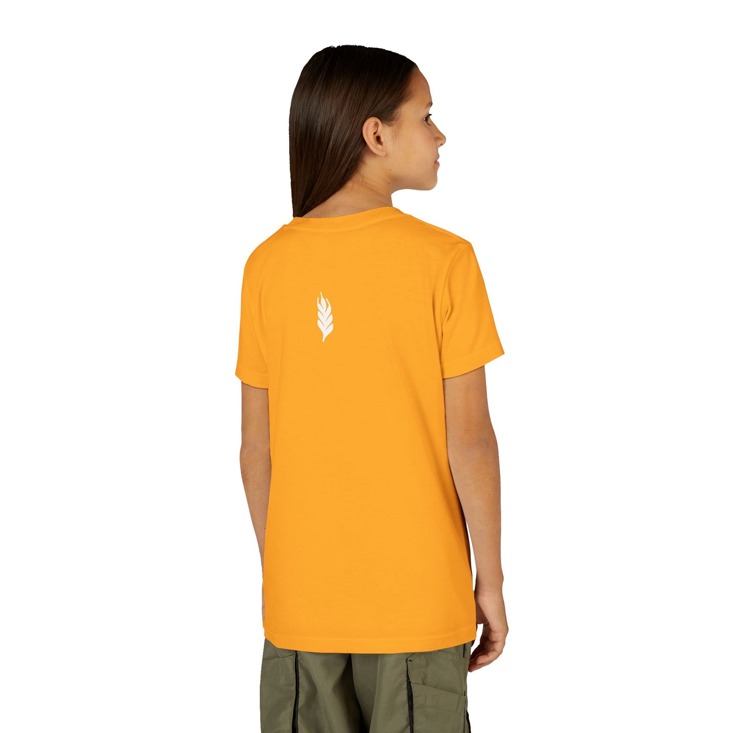 The Gospel - Youth Short Sleeve Tee - Back Text, Light-Lettered Edition - (22 Colors)