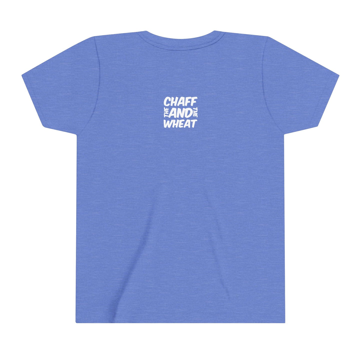 'I declare to you the gospel' - Front Text, Light-Lettered Edition - (22 Color Options) - Youth Short Sleeve Tee