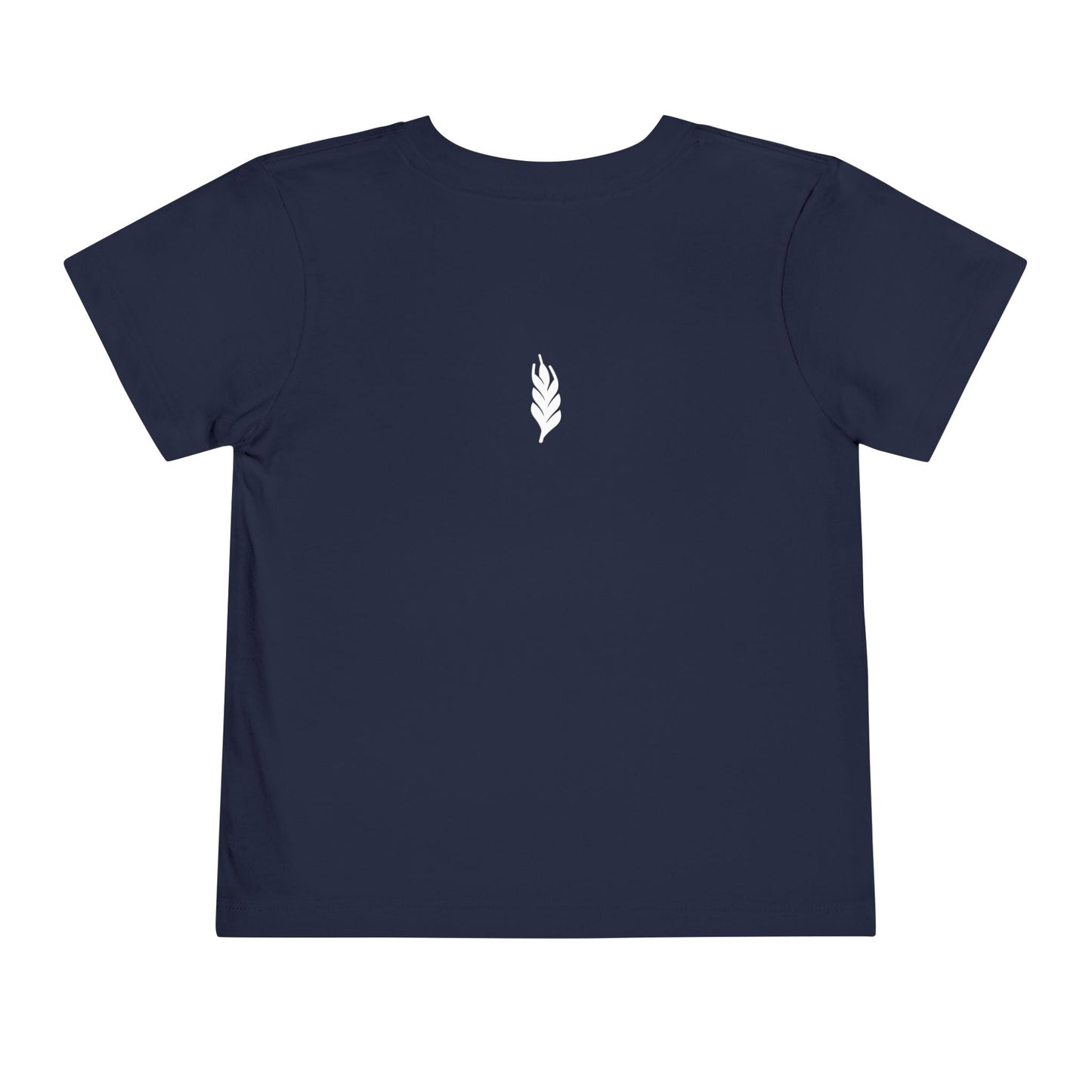 The Gospel - Toddler Short Sleeve Tee - Front Text, Light-Lettered Edition - (15 Colors)