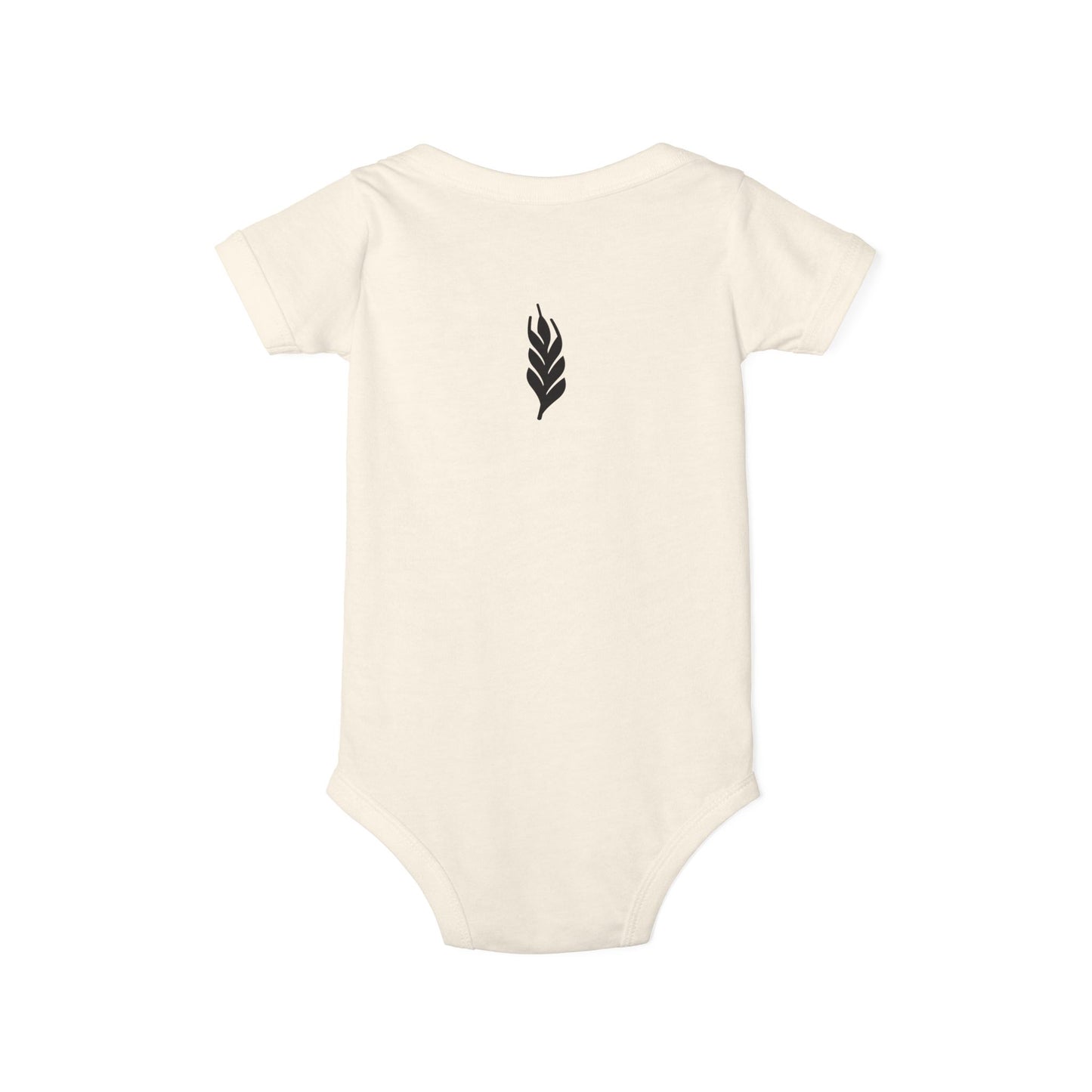The Gospel - Infant (3M-24M) One Piece - Front Text, Dark Lettered Edition - (8 Colors)