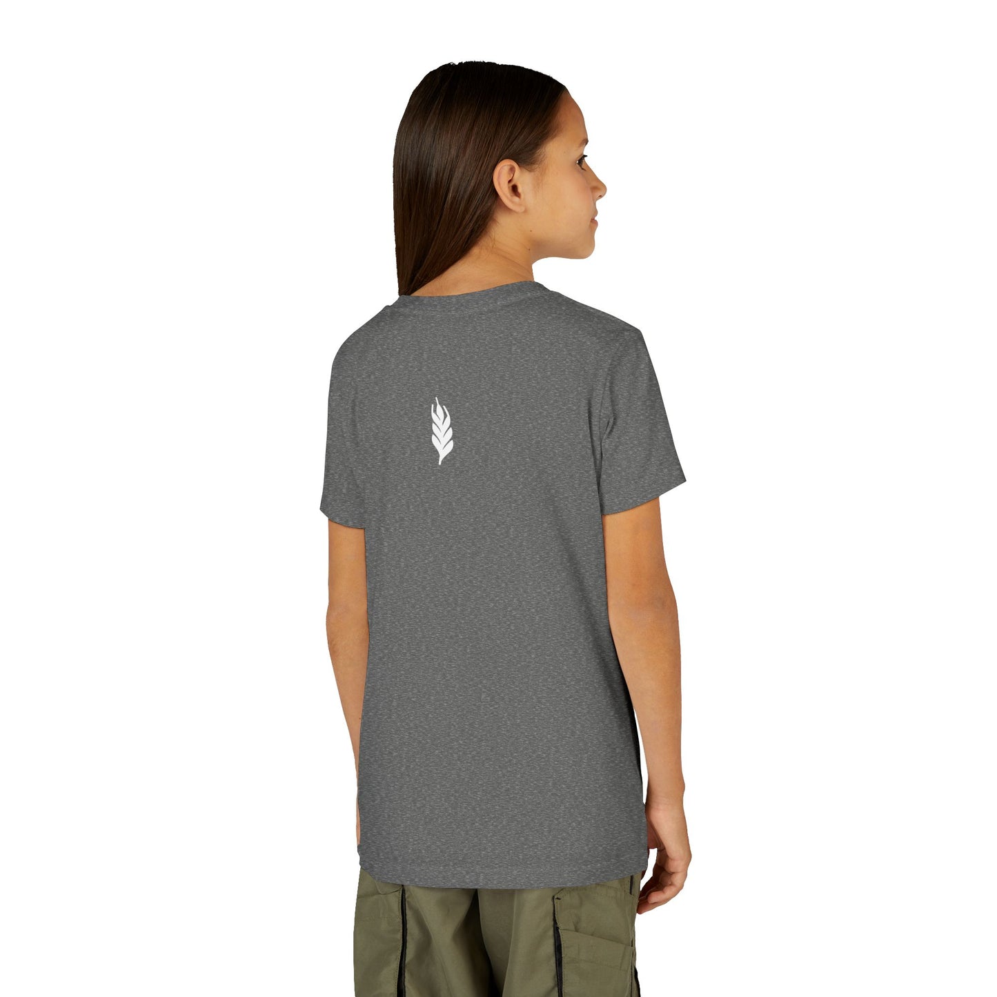 The Gospel - Youth Short Sleeve Tee - Back Text, Light-Lettered Edition - (22 Colors)