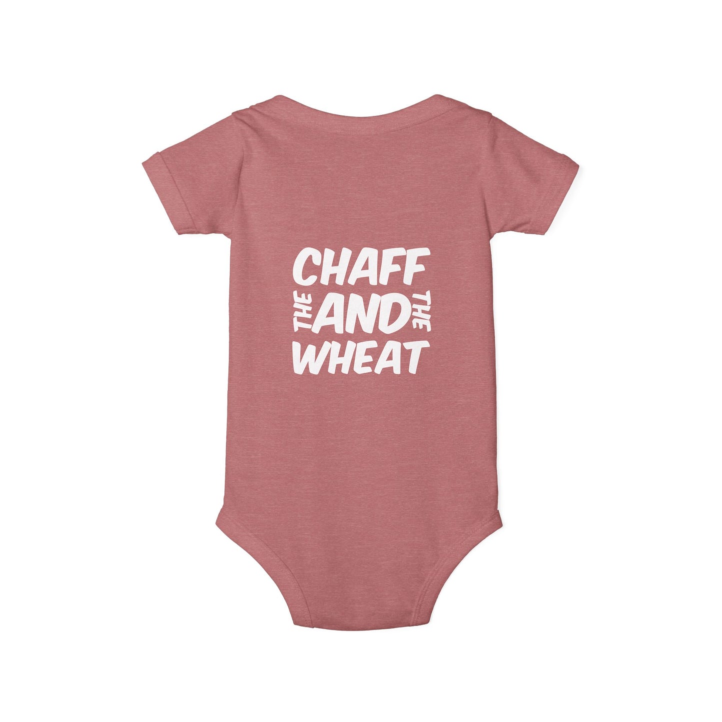 'I declare to you the gospel' - Front Text, Light Lettered Edition - (8 Color Options) - Infant Jersey One Piece