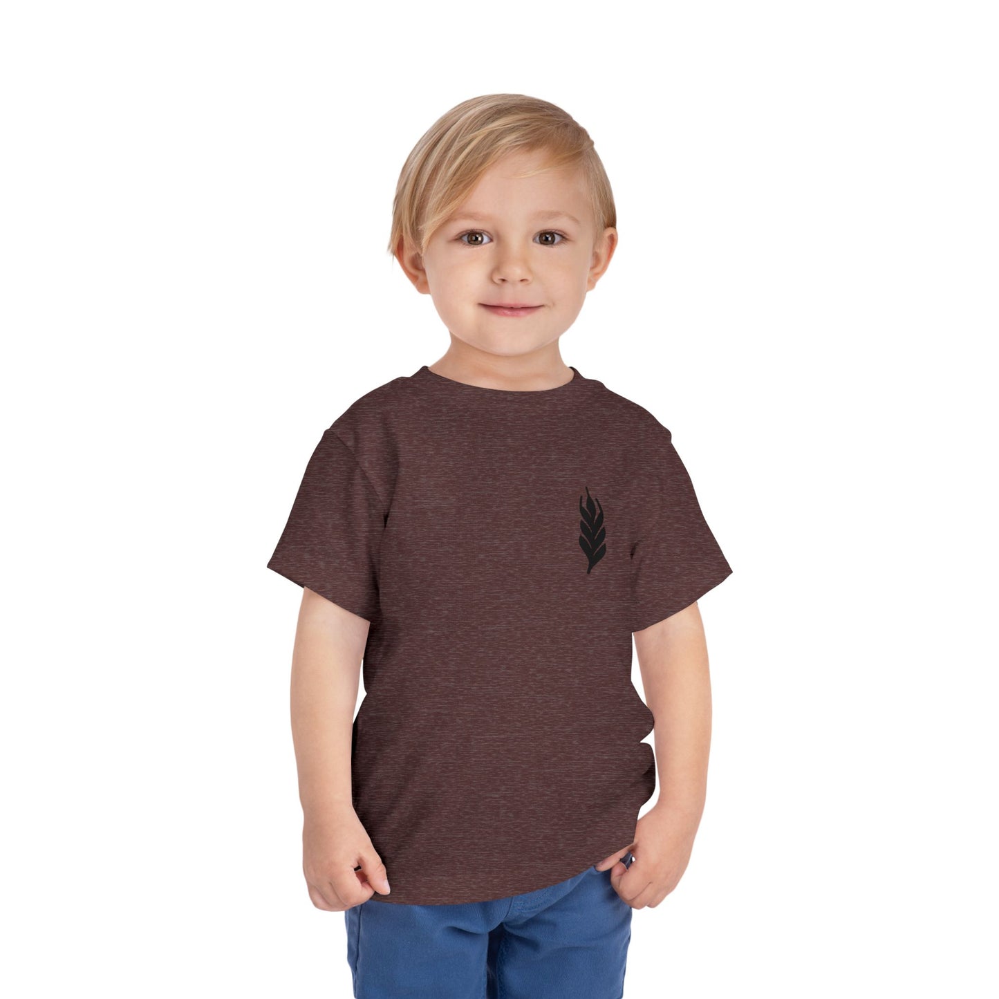 The Gospel - Toddler Short Sleeve Tee - Back Text, Dark-Lettered Edition - (16 Colors)