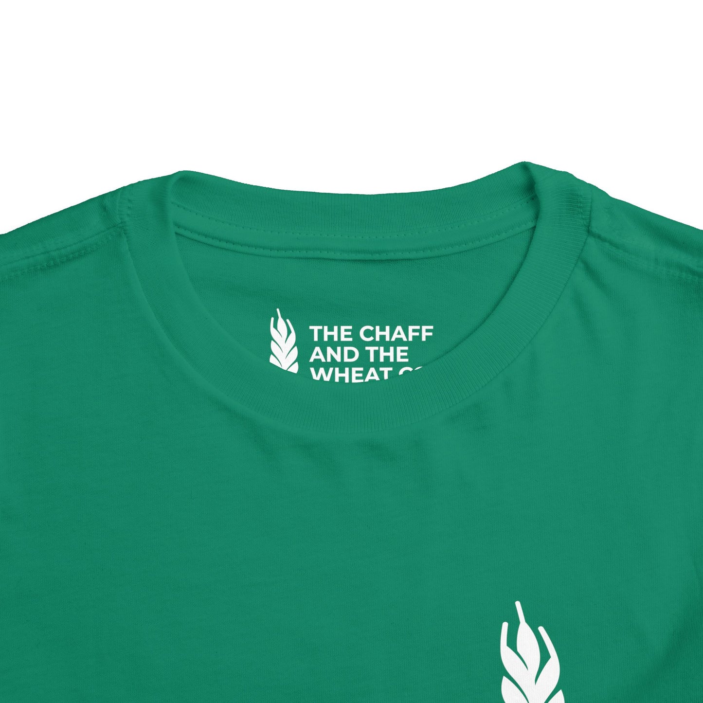 The Gospel - Toddler Short Sleeve Tee - Back Text, Light-Lettered Edition - (15 Colors)
