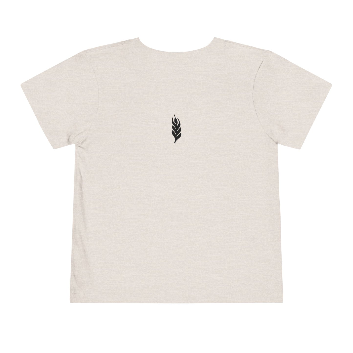 The Gospel - Toddler Short Sleeve Tee - Front Text, Dark-Lettered Edition - (16 Colors)