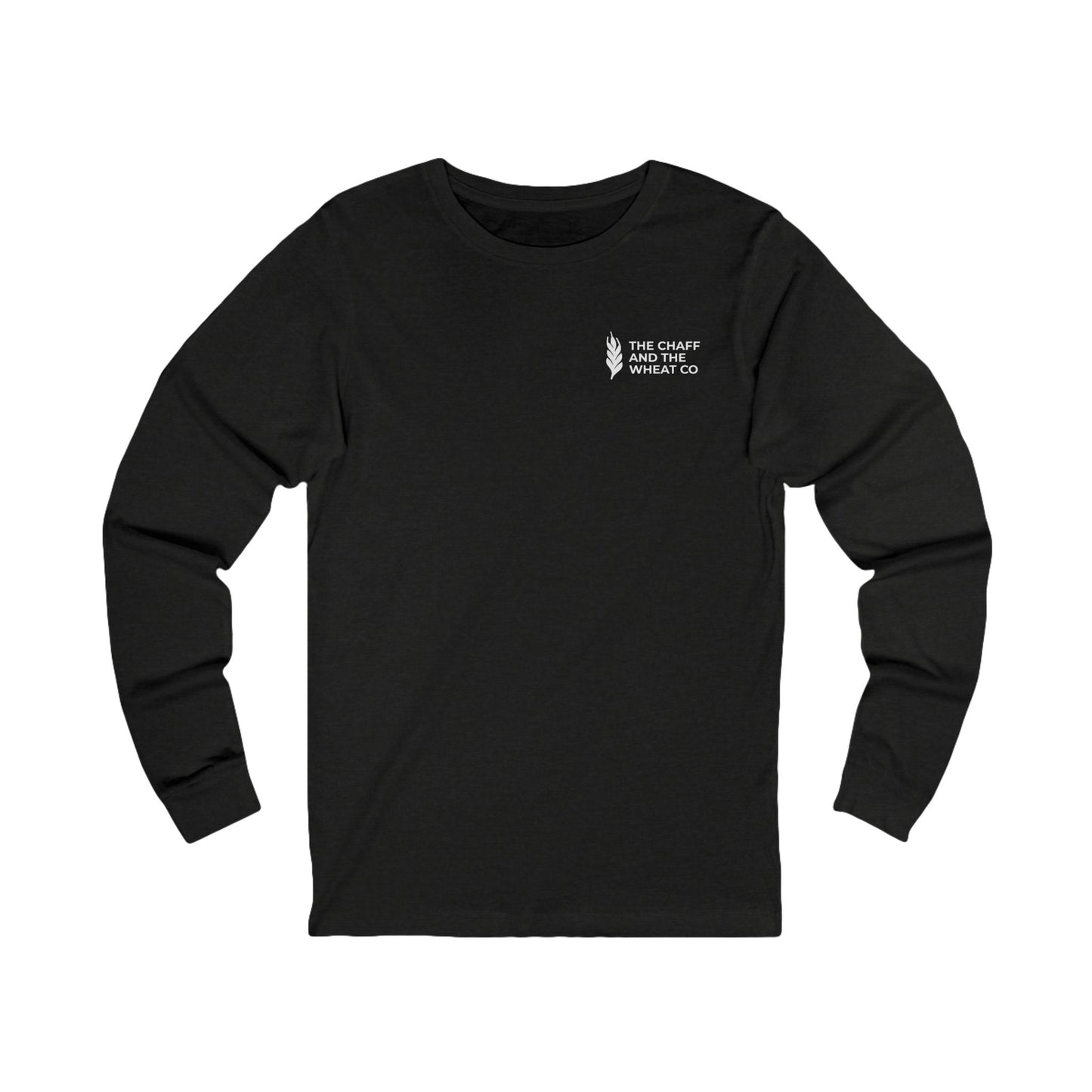 The Gospel - Adult Unisex Long Sleeve Tee - Back Text, Light Lettered Edition - (12 Colors)