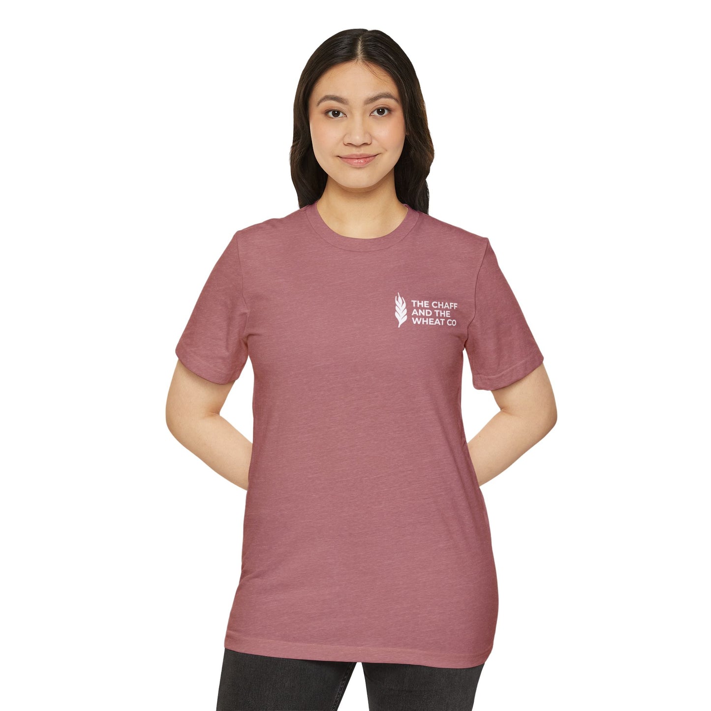 The Gospel - Adult Unisex Premium Organic Tee - Back Text, Light-Lettered Edition - (7 Colors)