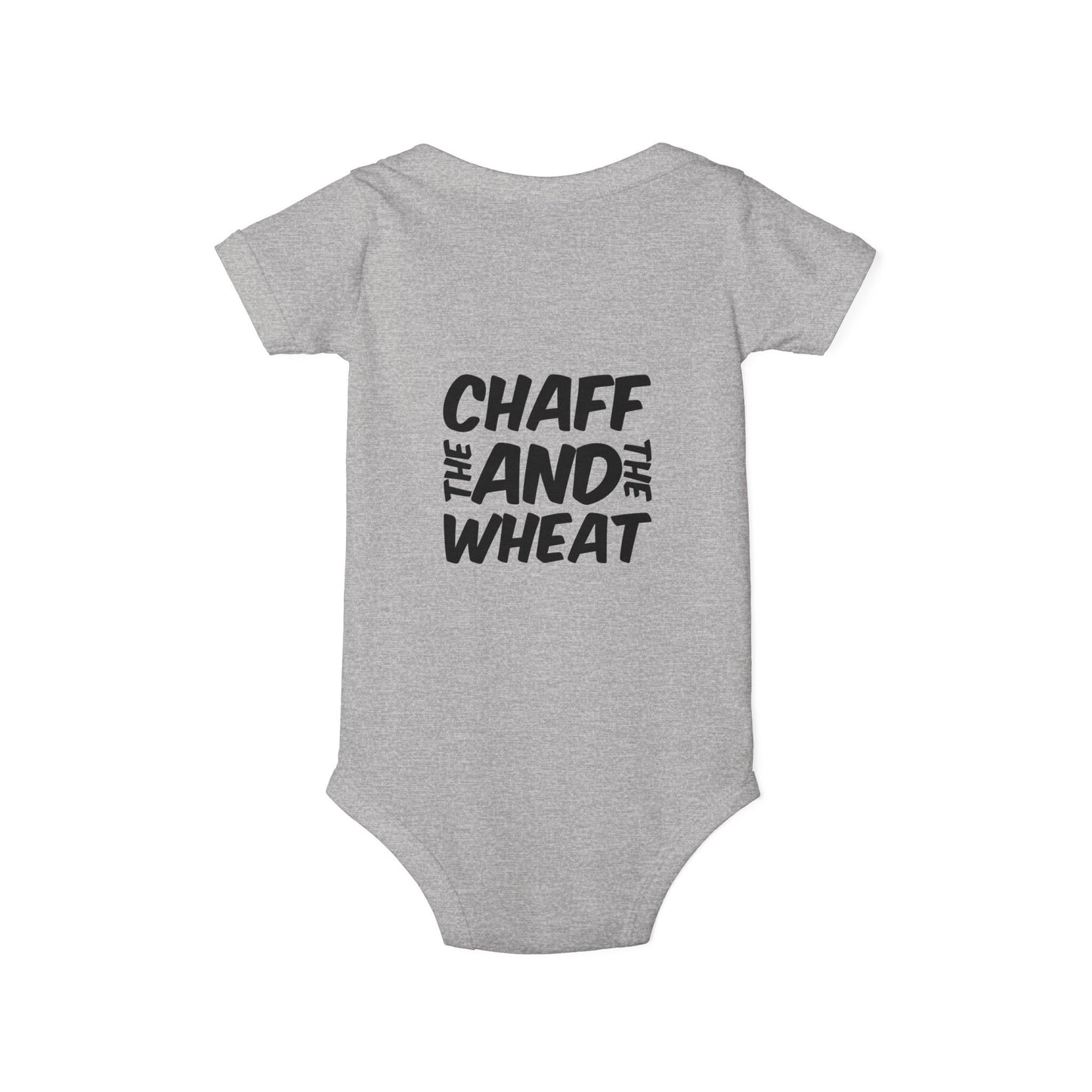 'I declare to you the gospel' - Front Text, Dark Lettered Edition - (7 Color Options) - Infant Jersey One Piece