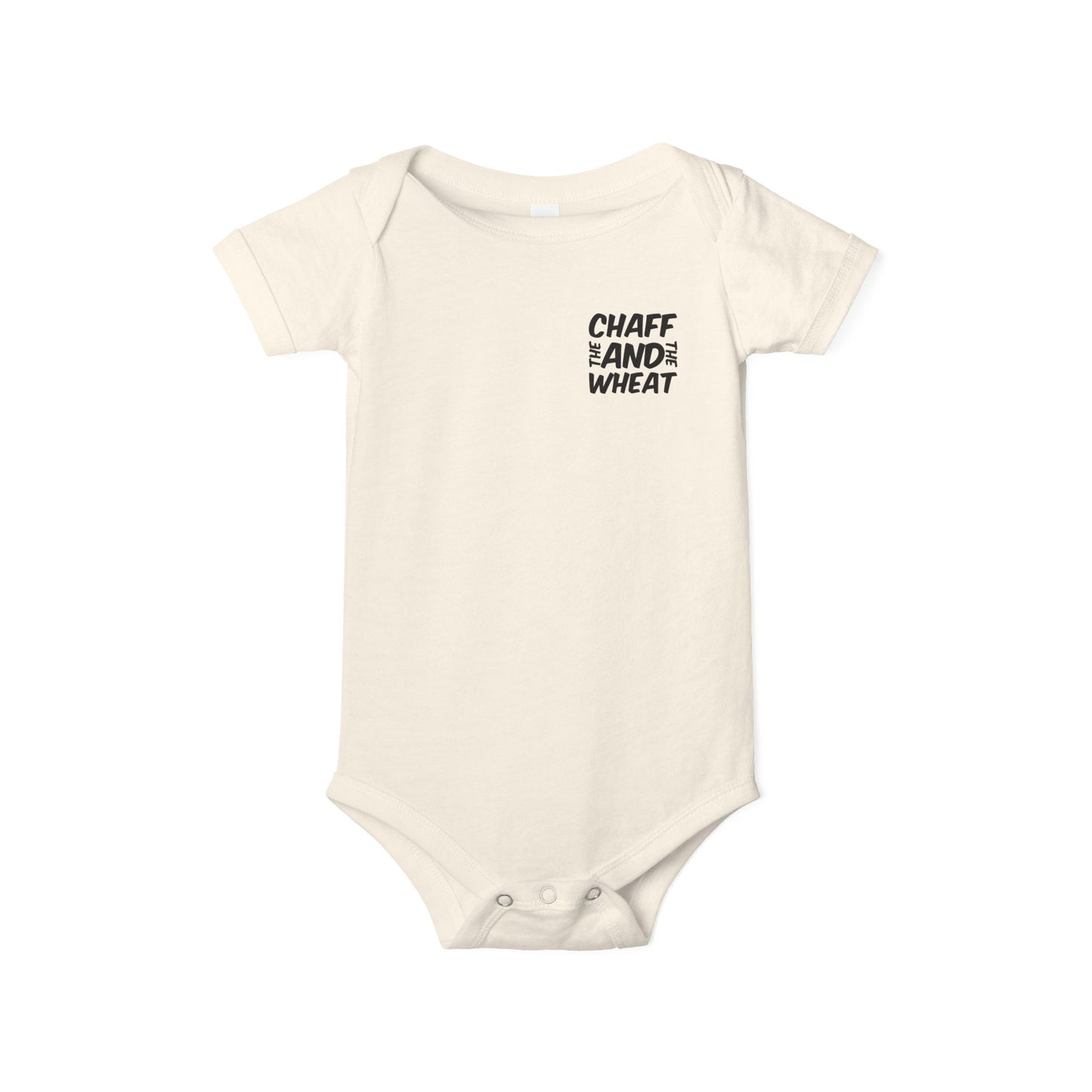 'I declare to you the gospel' - Back Text, Dark Lettered Edition - (7 Color Options) - Infant Jersey One Piece