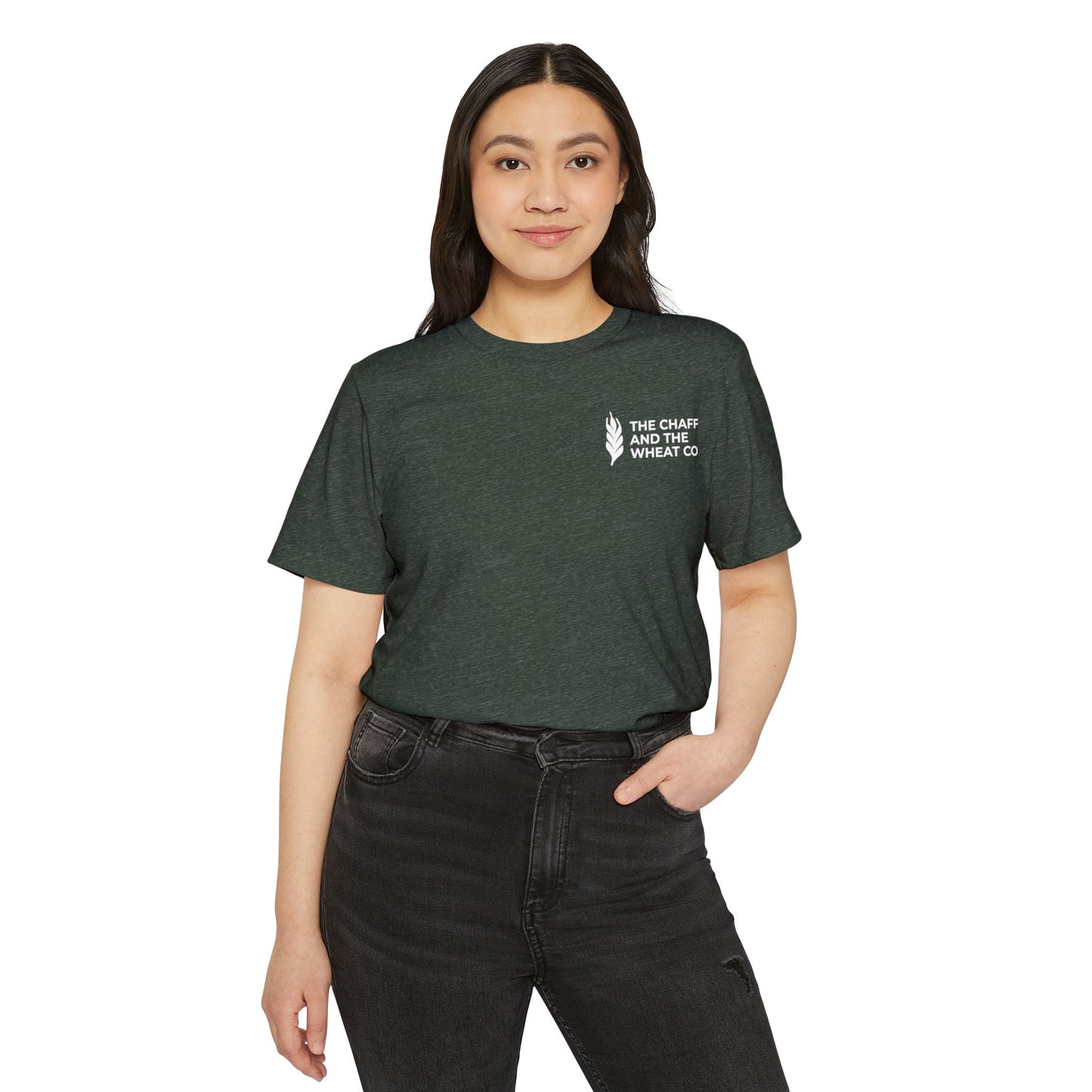 The Gospel - Adult Unisex Premium Organic Tee - Back Text, Light-Lettered Edition - (7 Colors)