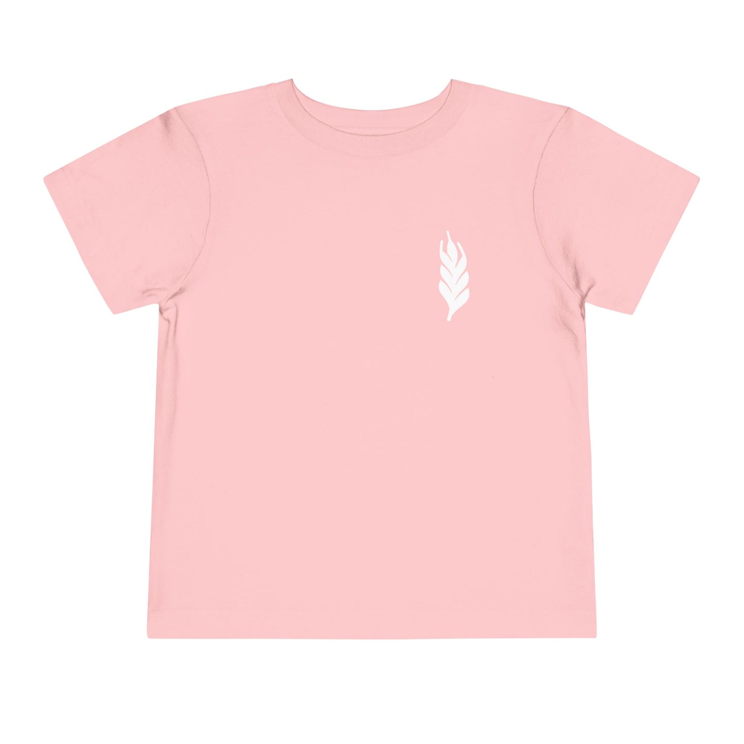 The Gospel - Toddler Short Sleeve Tee - Back Text, Light-Lettered Edition - (15 Colors)