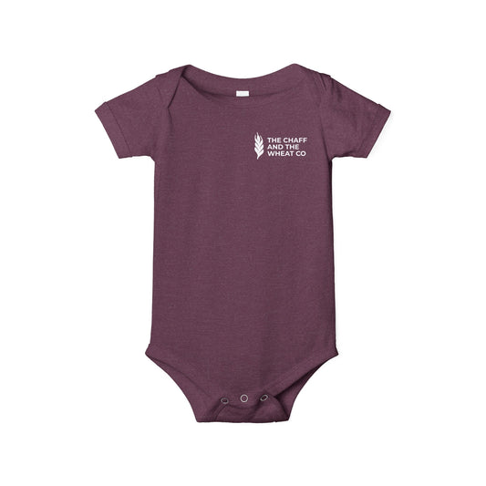 The Gospel - Infant (3M-24M) One Piece - Back Text, Light Lettered Edition - (10 Colors)